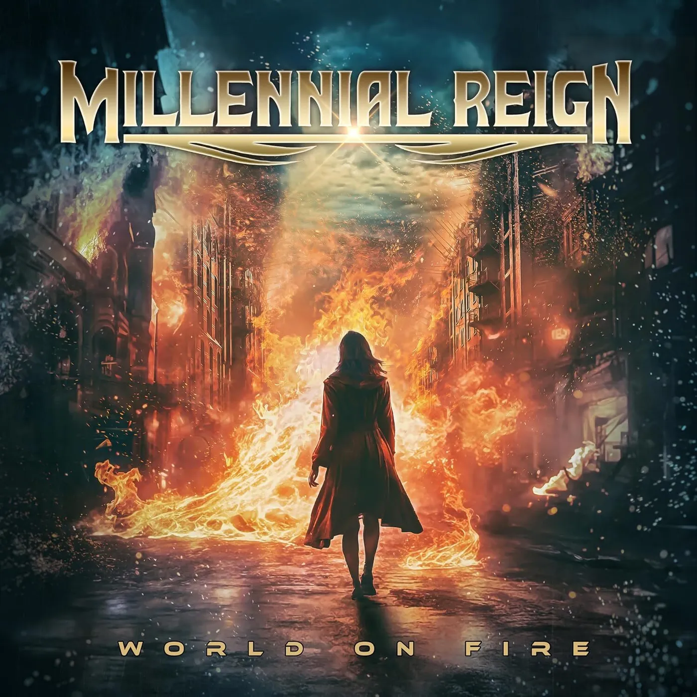 Millennial Reign LP - World On Fire (Vinyl)