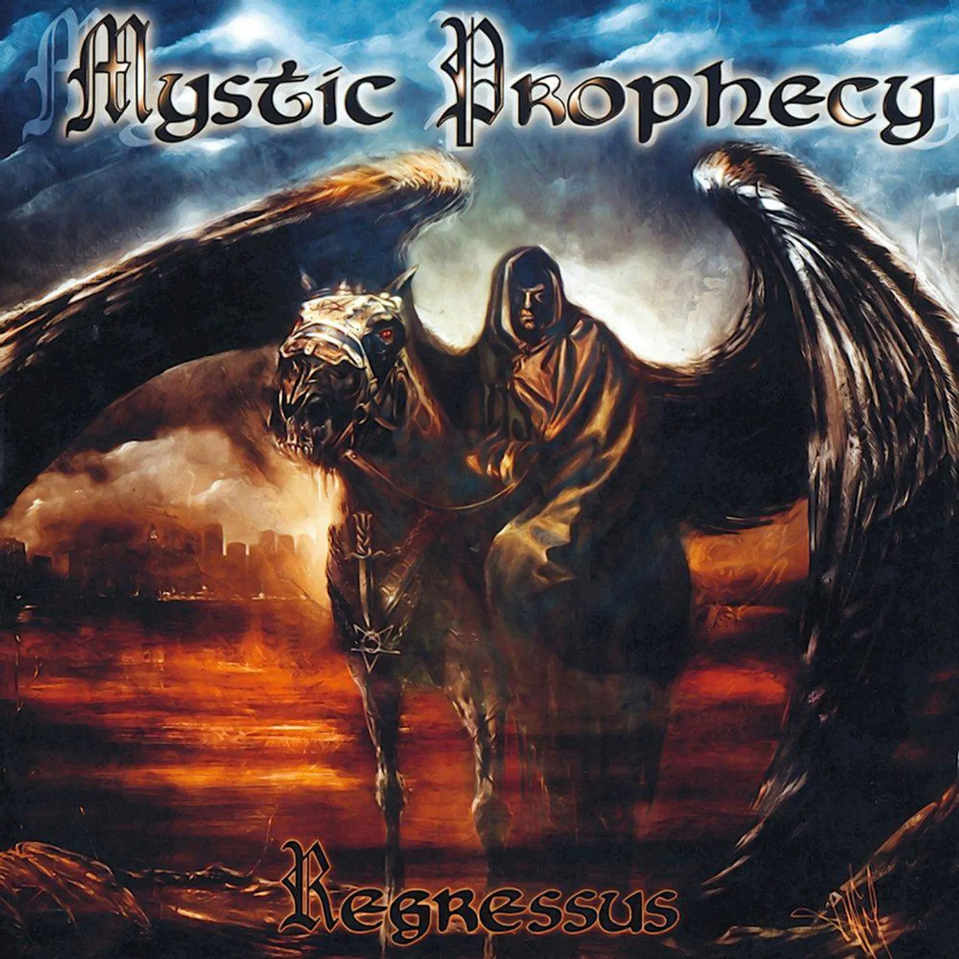 Mystic Prophecy LP - Regressus (Silver Vinyl)