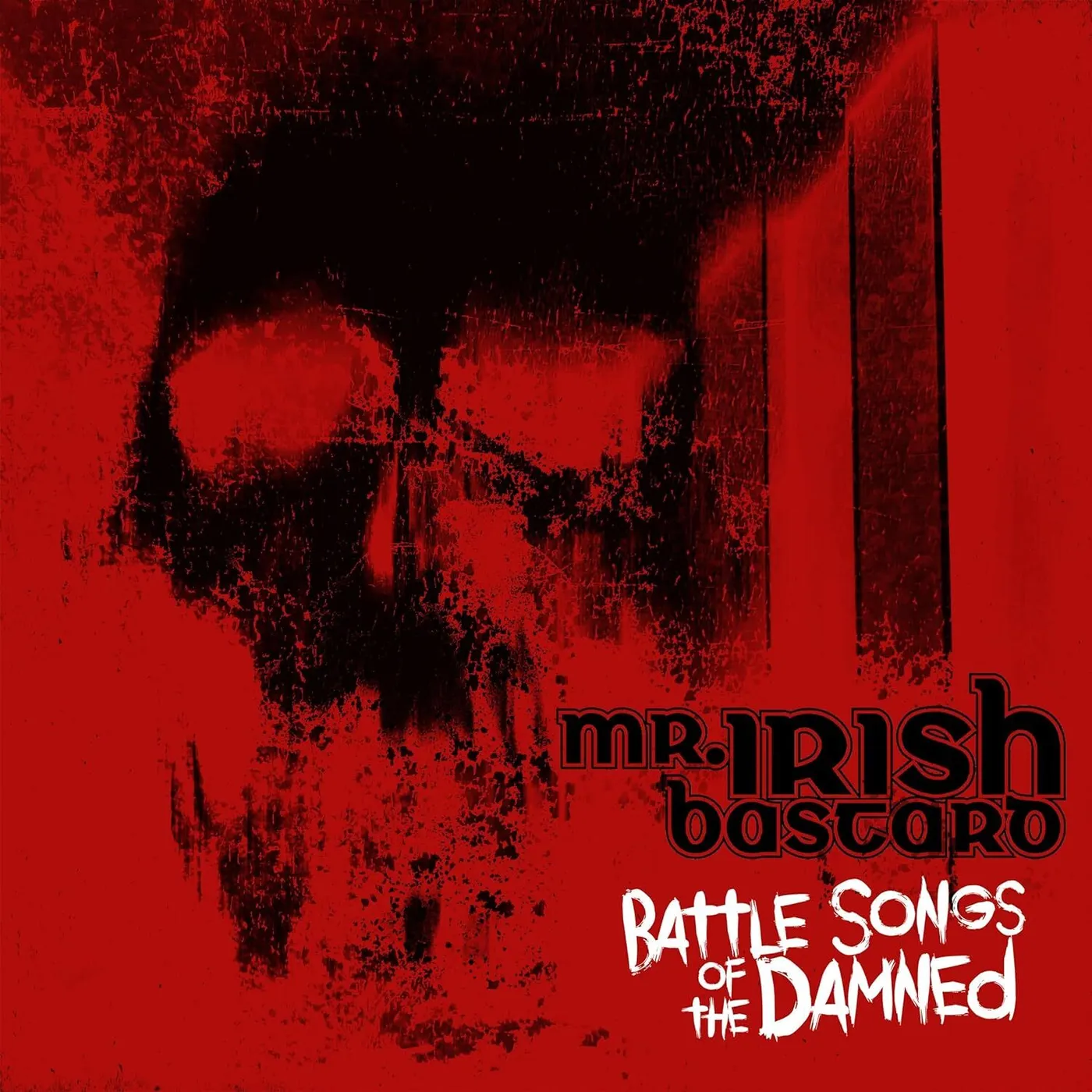 Mr. Irish Bastard LP - Battle Songs Of The Damned (Transparent Red) (Vinyl)