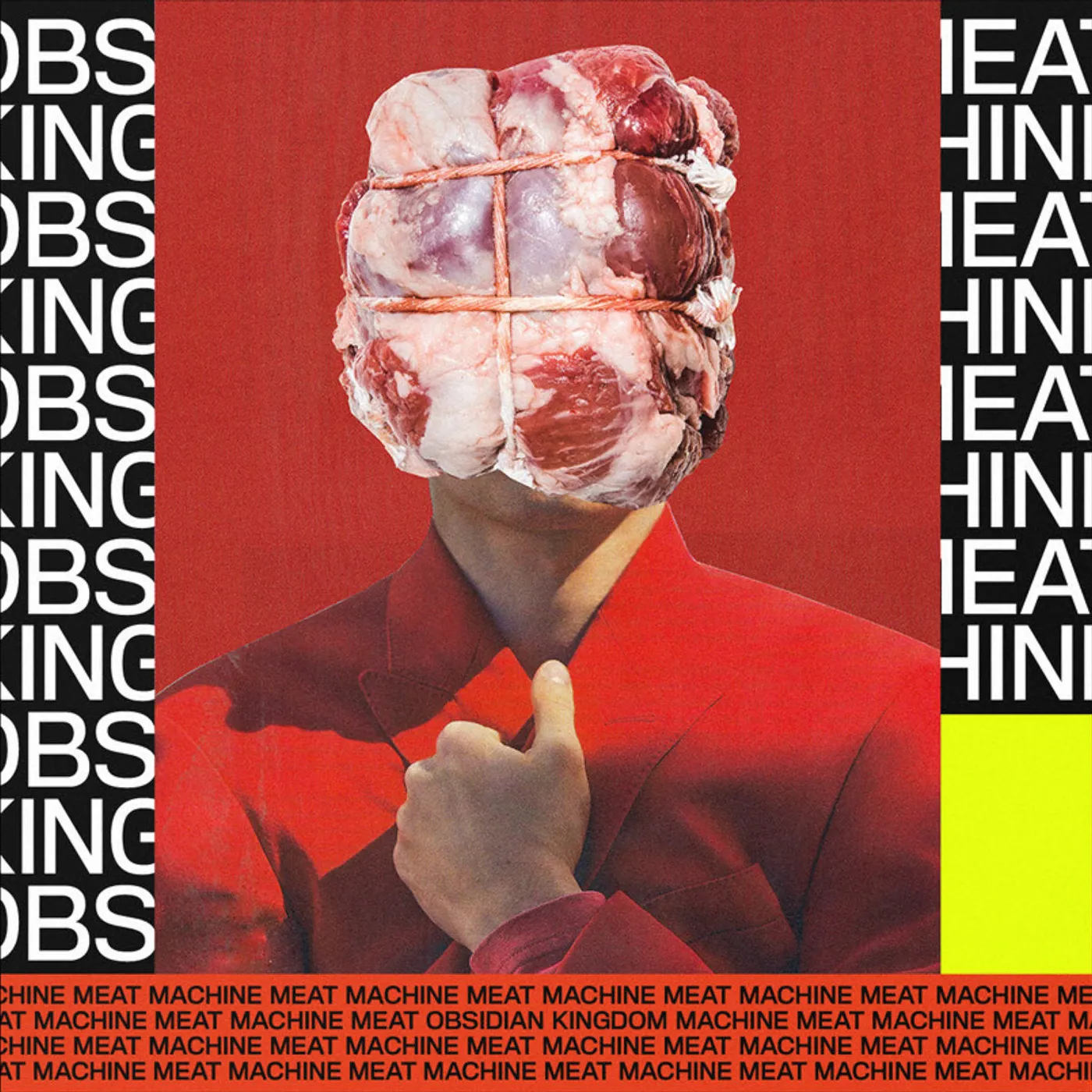 Obsidian Kingdom LP - Meat Machine (Red Vinyl)