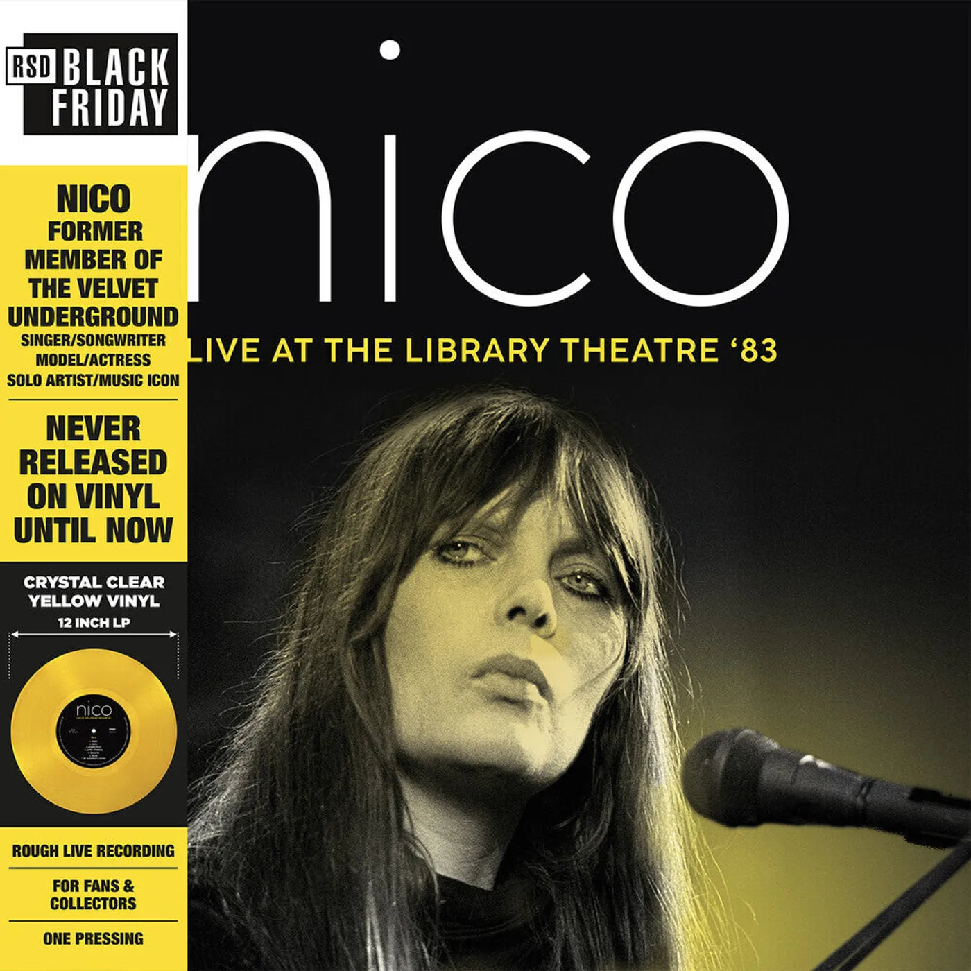 Nico Tangerine Dream LP - Live In Reims Cathedral (2Lp) (Vinyl)