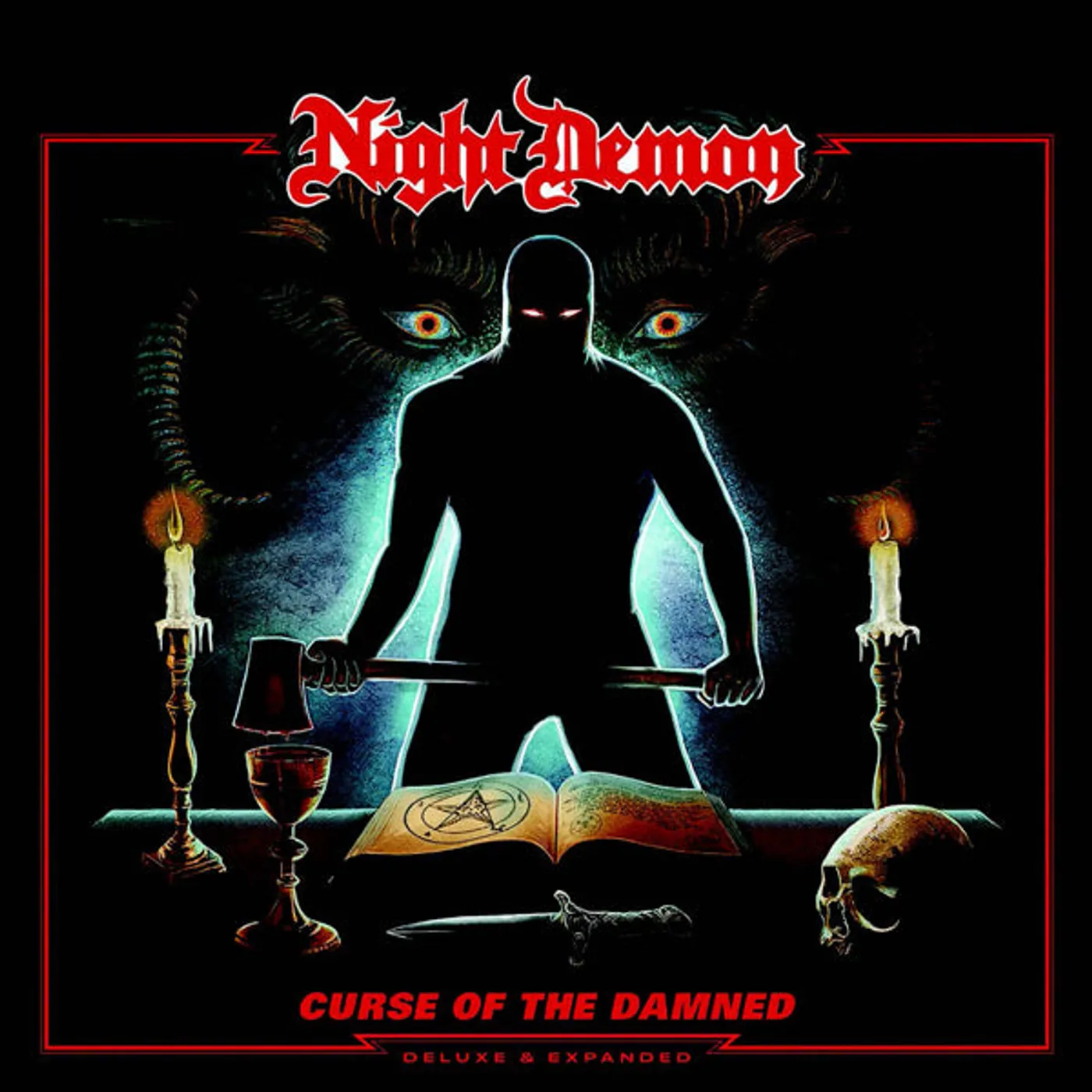 Night Demon LP - Curse Of The Damned - Deluxe & Expanded (Red Vinyl)