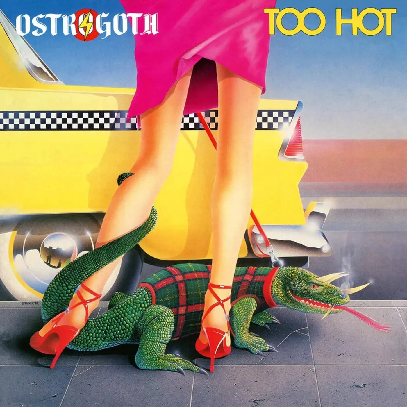 Ostrogoth LP - Too Hot (Yellow Vinyl)