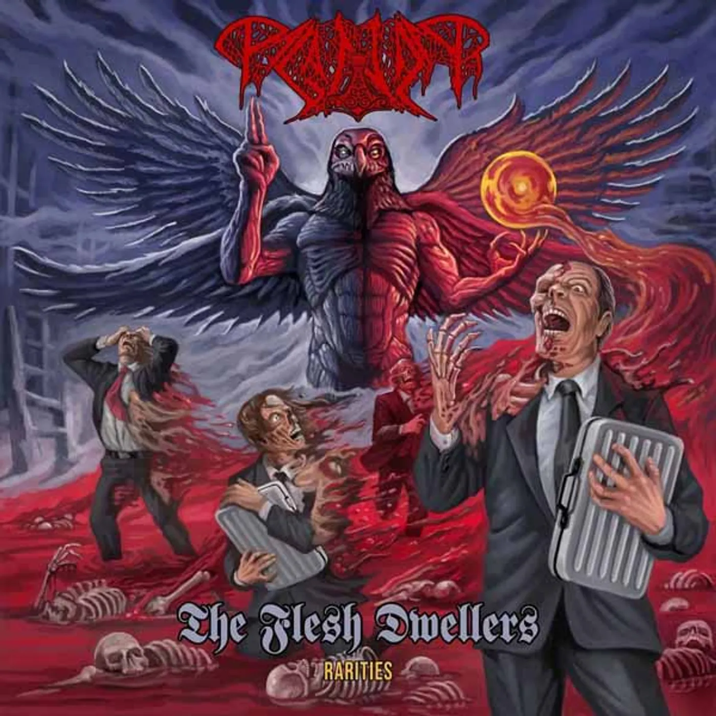 Paganizer LP - The Flesh Dwellers (Red Vinyl)