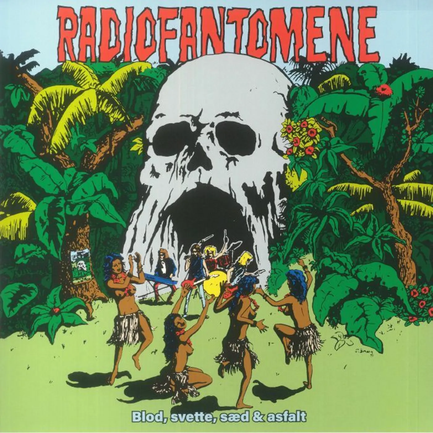 Radiofantomene LP - Blod, Svette, Saed & Asfalt (Vinyl)
