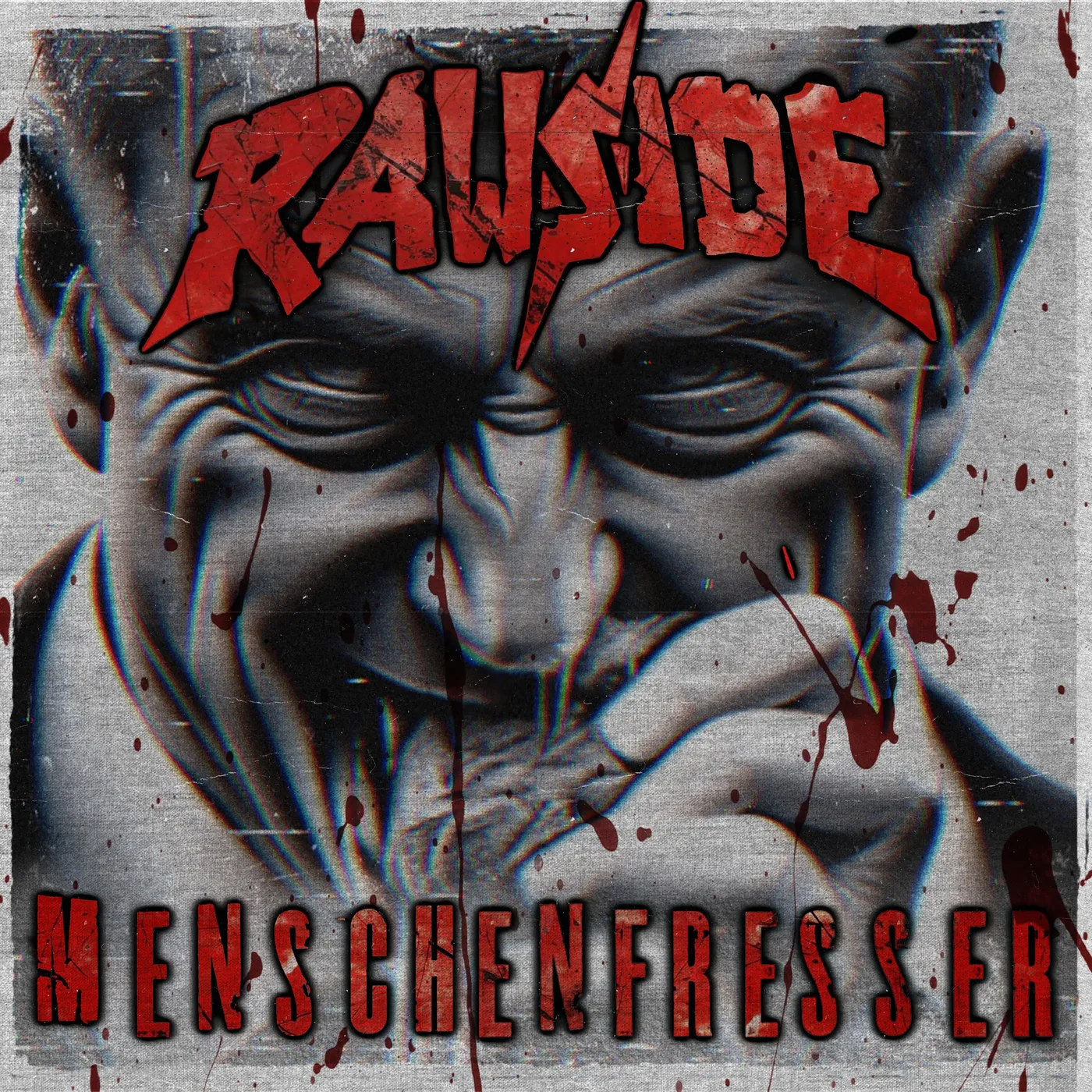 Rawside LP - Menschenfresser (Ltd Ink Spot Vinyl)