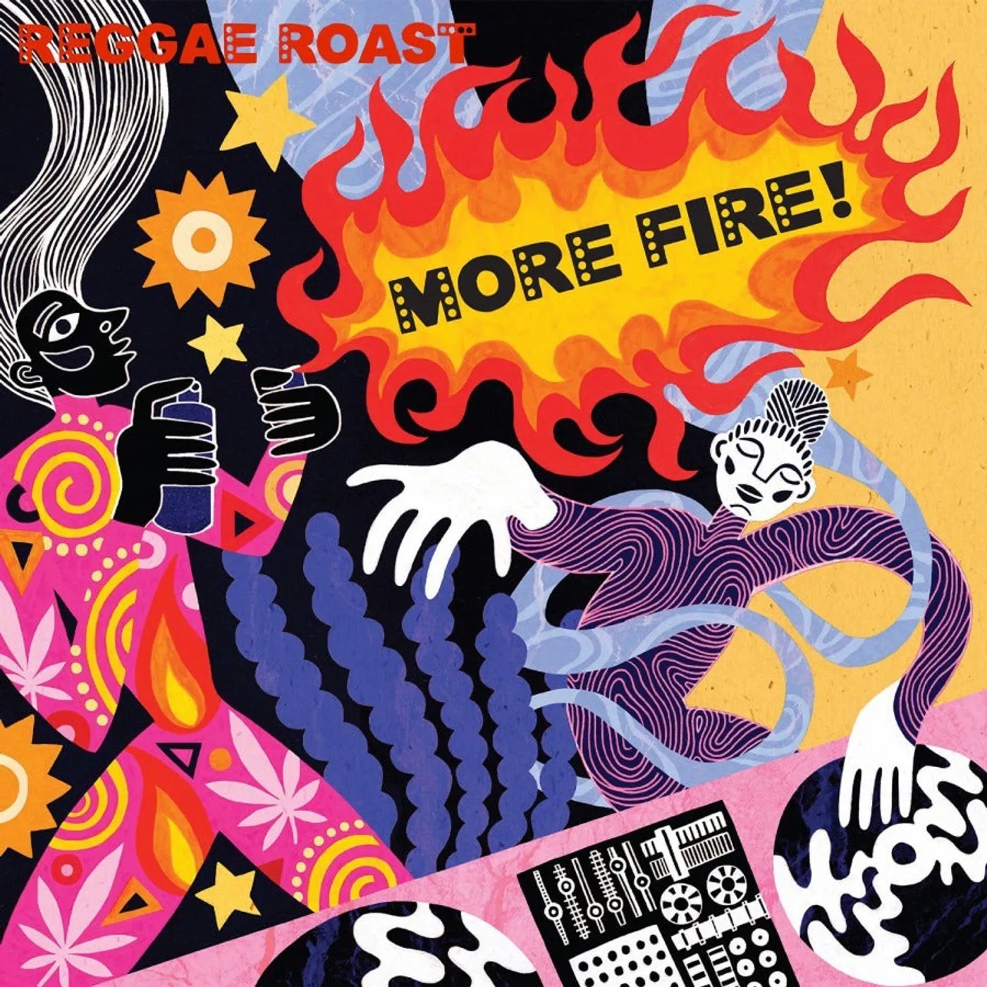 Reggae Roast LP - More Fire (2Lp Coloured Vinyl)