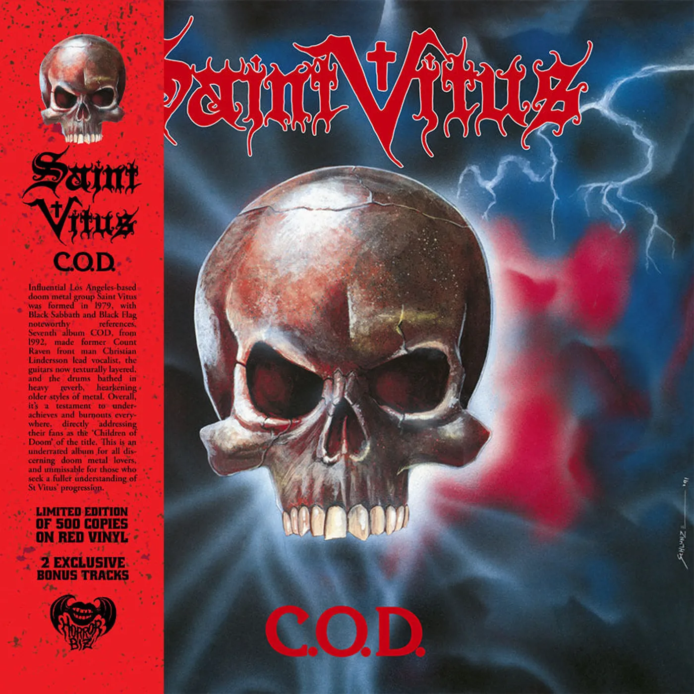 Saint Vitus LP - C.O.D. (Colour Vinyl)