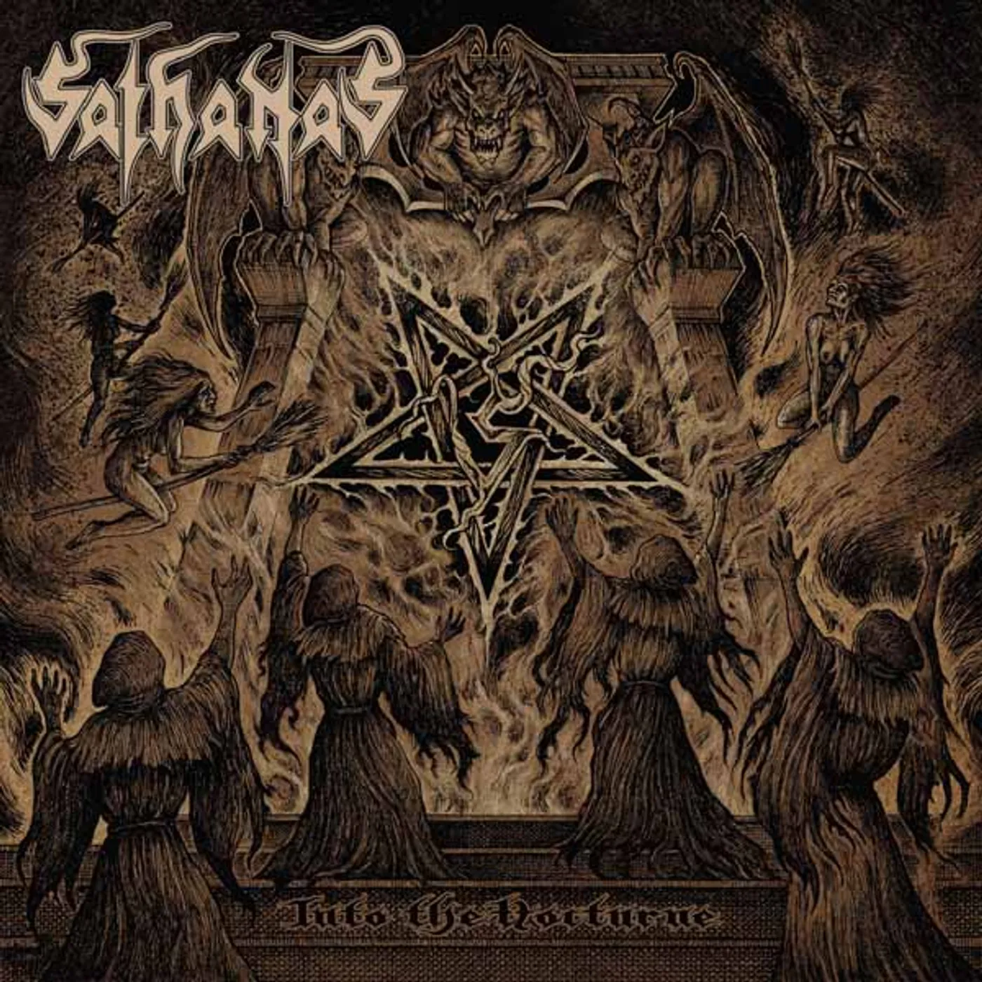 Sathanas LP - Into The Nocturne (Vinyl)