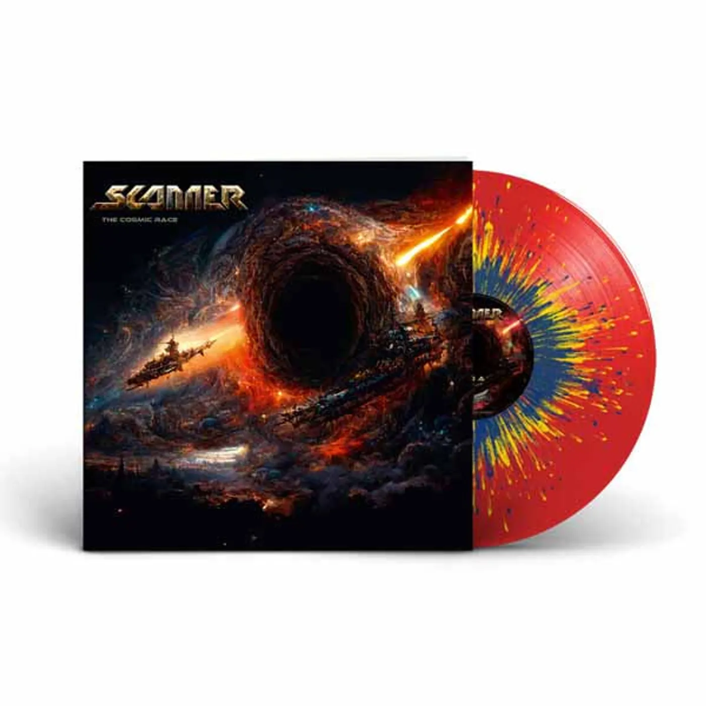 Scanner LP - Cosmic Race (Red/Yellow/Blue Splatter Vinyl)