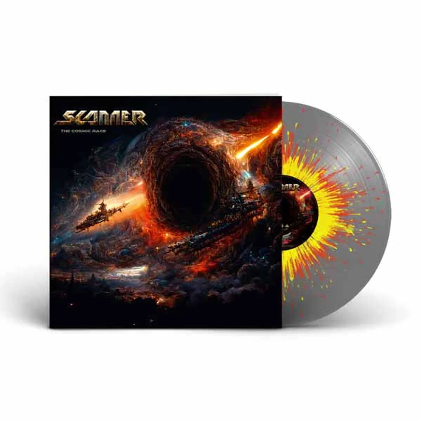 Scanner LP - Cosmic Race (Silver/Red/Yellow Splatter Vinyl)