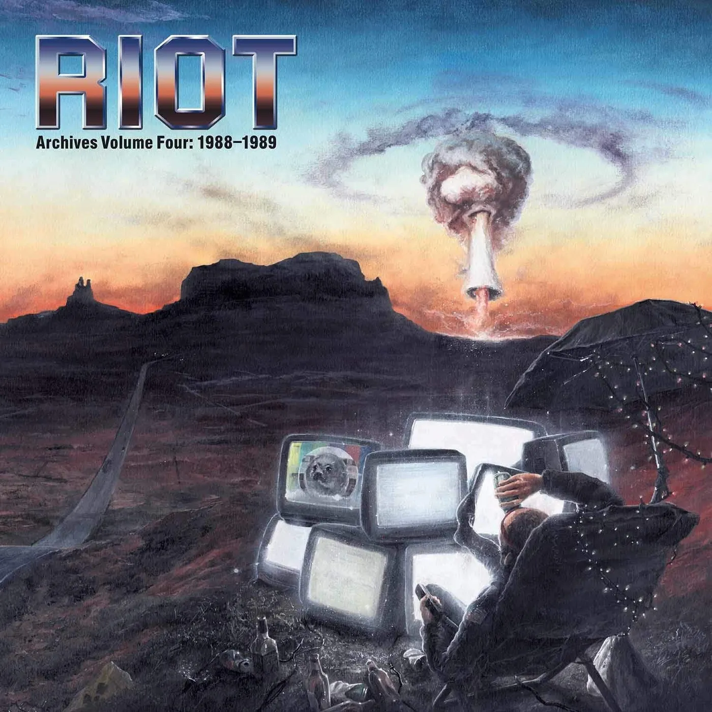 Riot LP - Archives Volume 4: 1988-1990 (Colour Vinyl +Dvd)