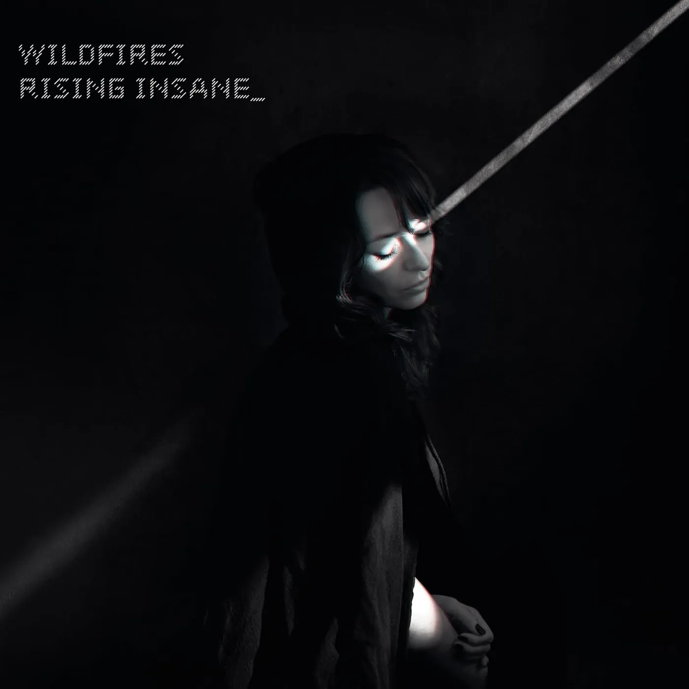 Rising Insane LP - Wildfires (White-Black Marbled Vinyl)