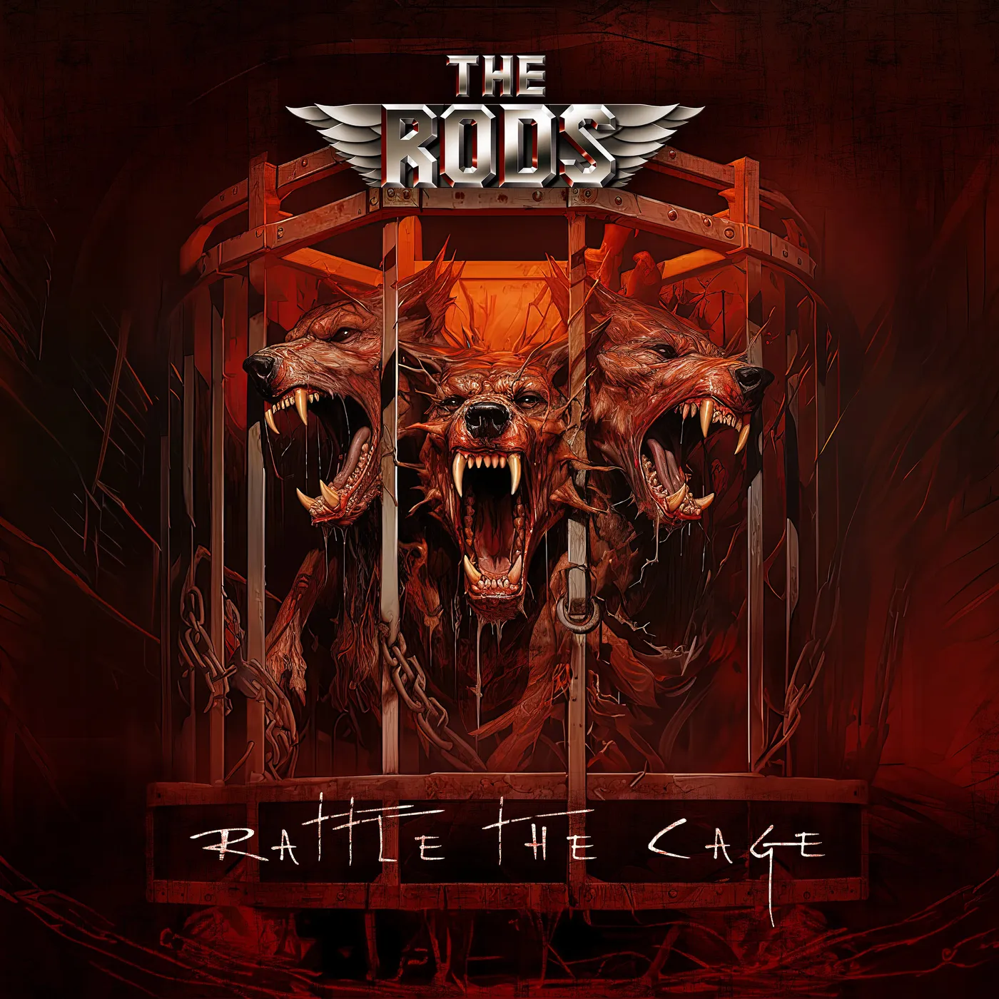 Rods, The LP - Rattle The Cage (Yellow Vinyl)