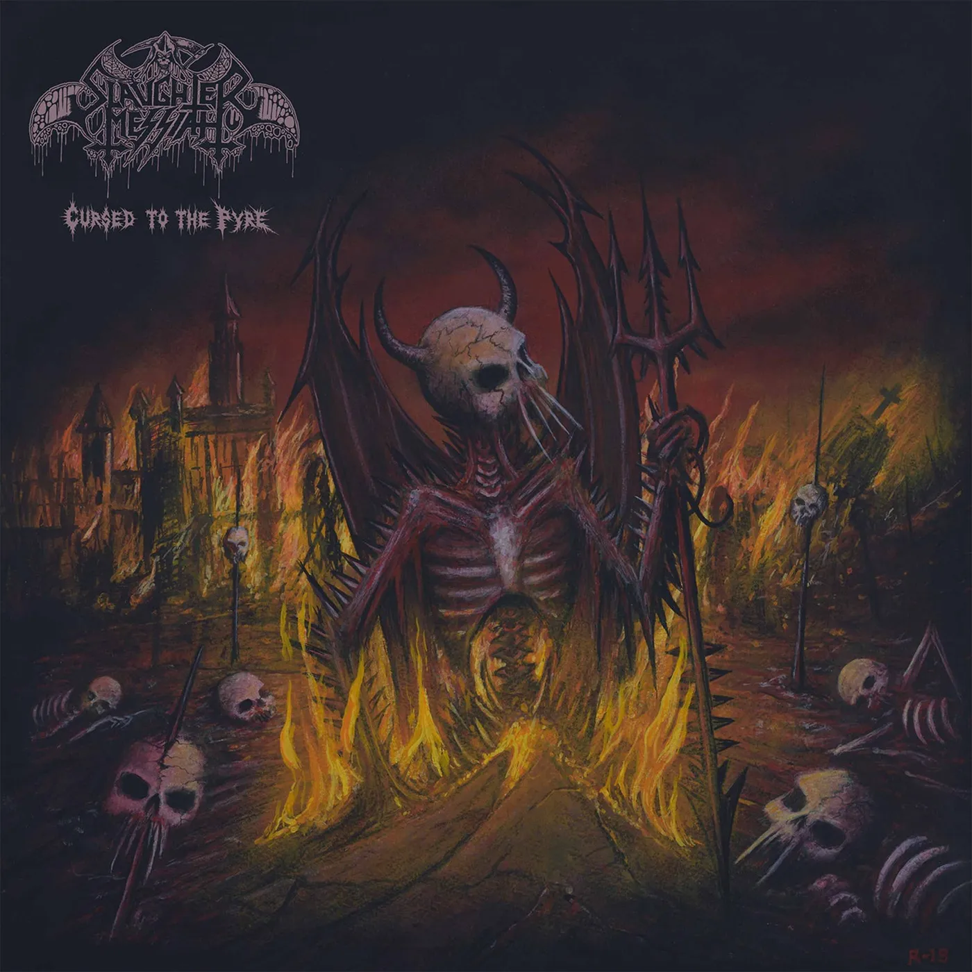 Slaughter Messiah LP - Cursed To The Pyre (Vinyl)