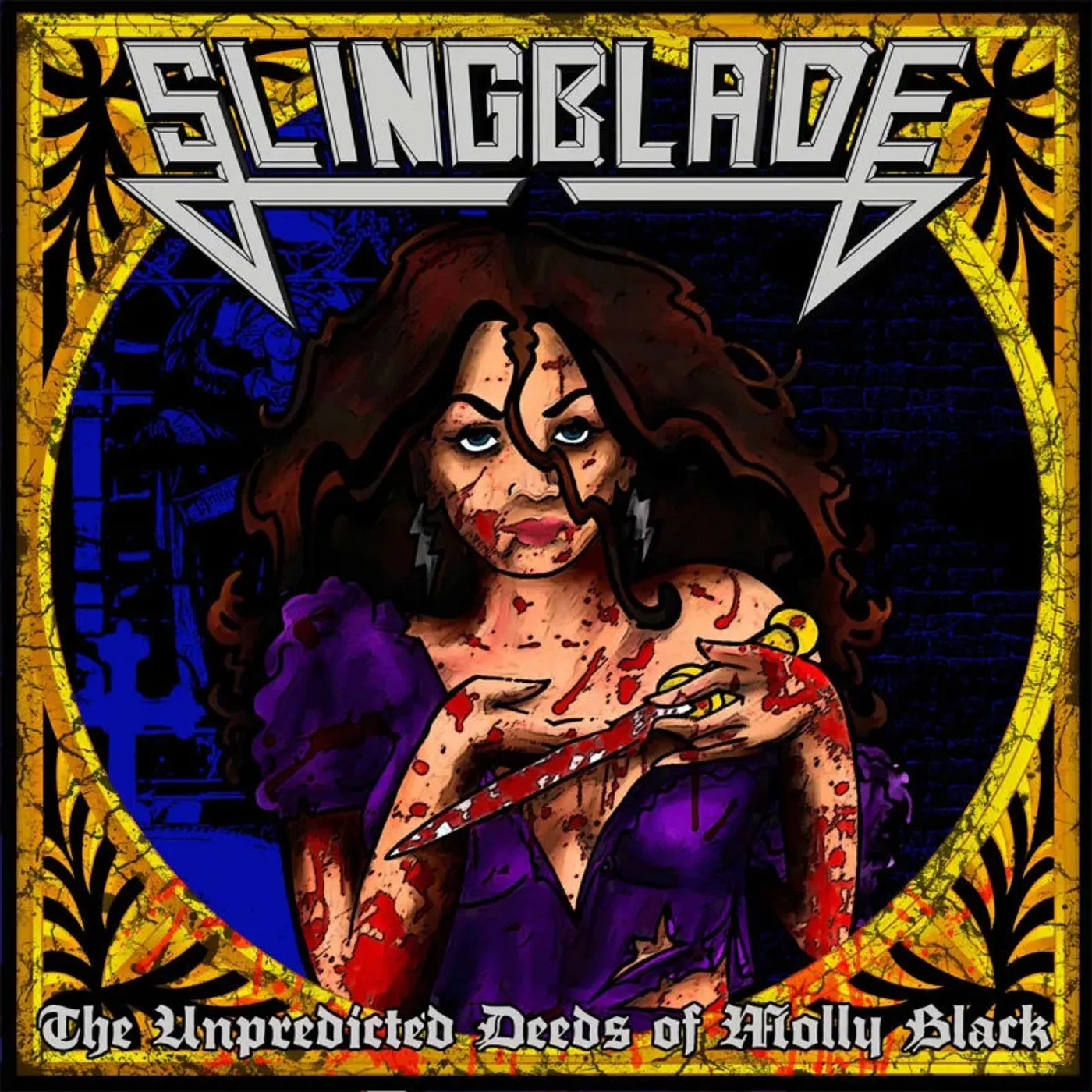 SlingBlade LP - The Unpredicted Deeds Of Molly Black (Splatter Vinyl)