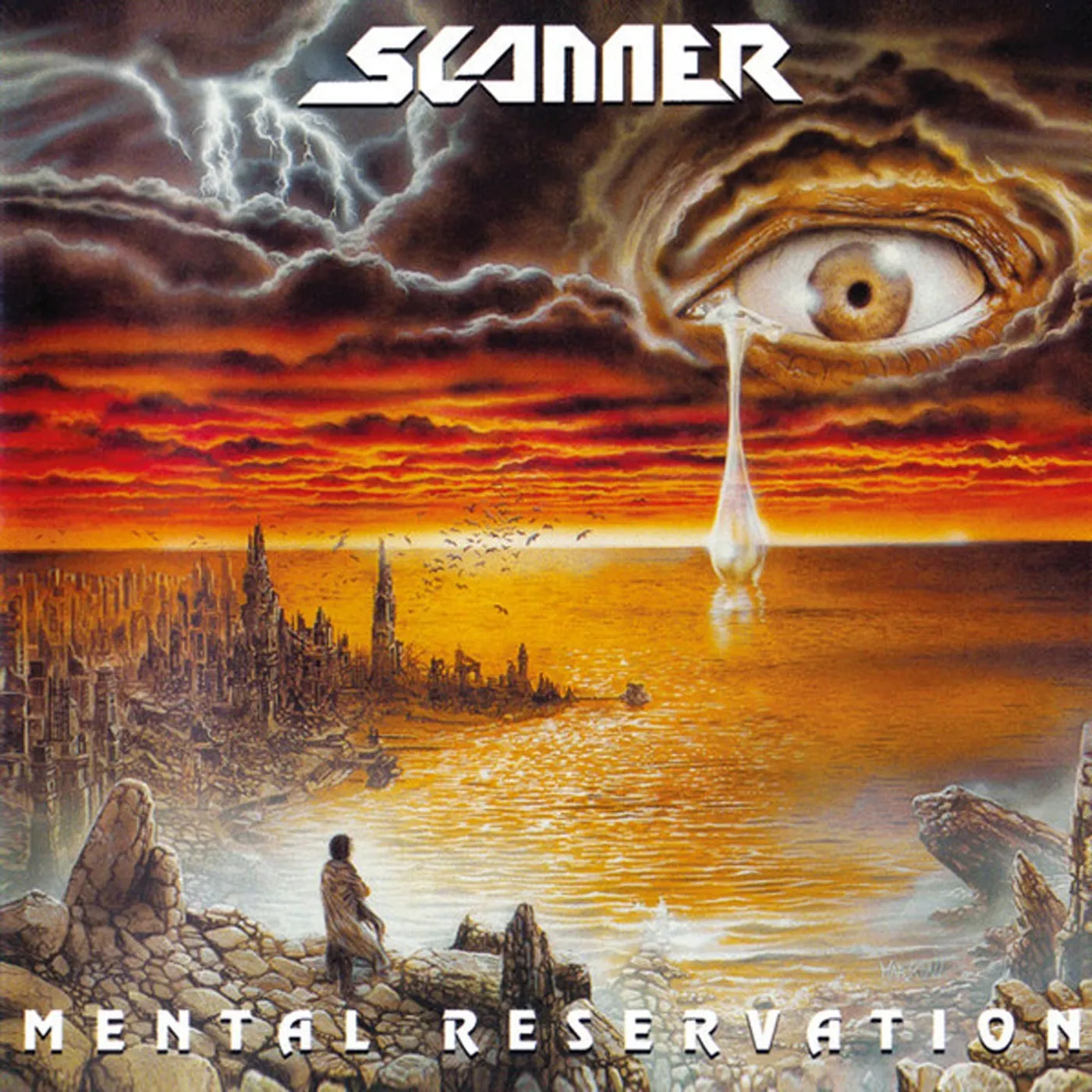 Scanner LP - Mental Reservation/Conception Of A Cure Demo (Orange Vinyl)(2Lp)