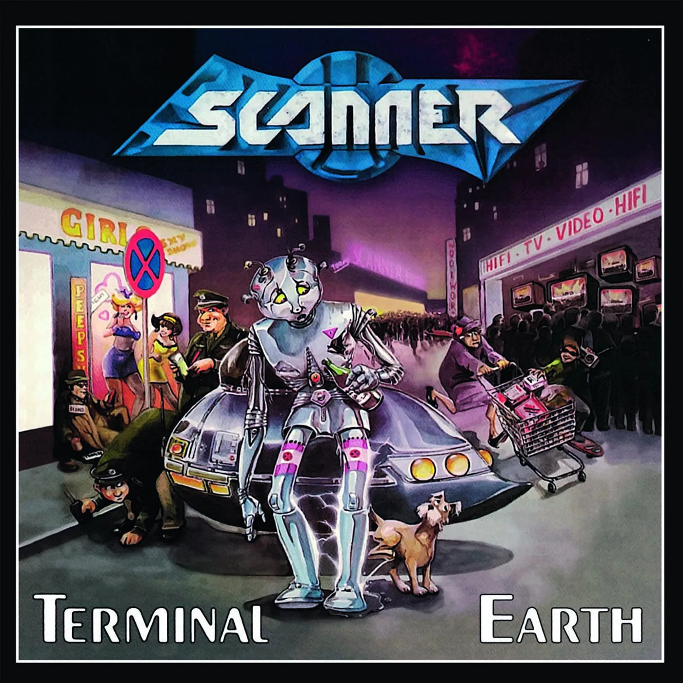 Scanner LP - Terminal Earth (Blue Transparent Vinyl)