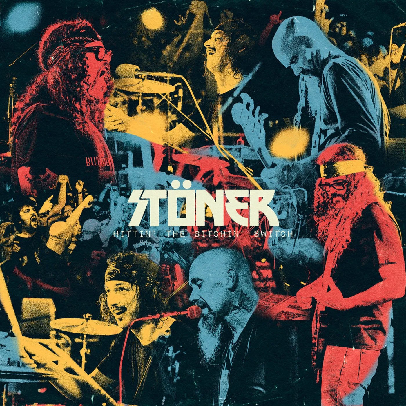 Stöner LP - Hittin' The Bitchin' Switch (3 Colour Stripe Red/Yellow/Blue Vinyl)