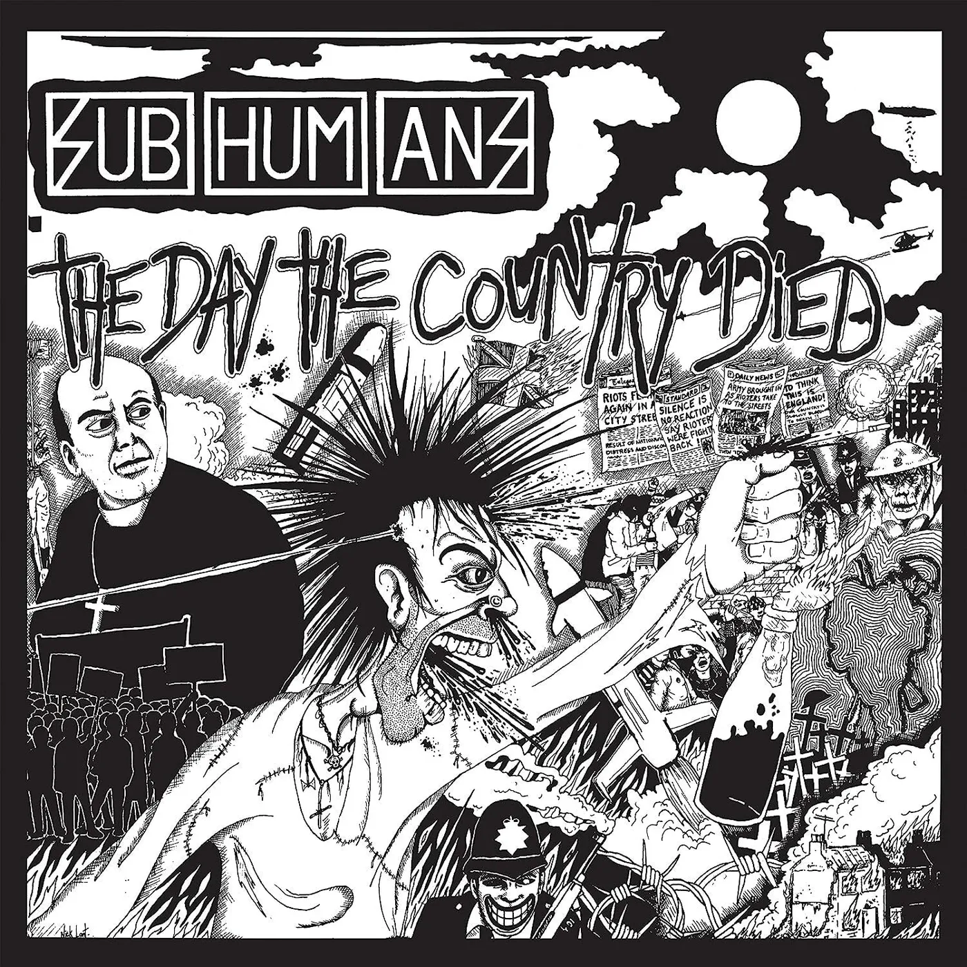 Subhumans LP - The Day The Country Died (Vinyl)