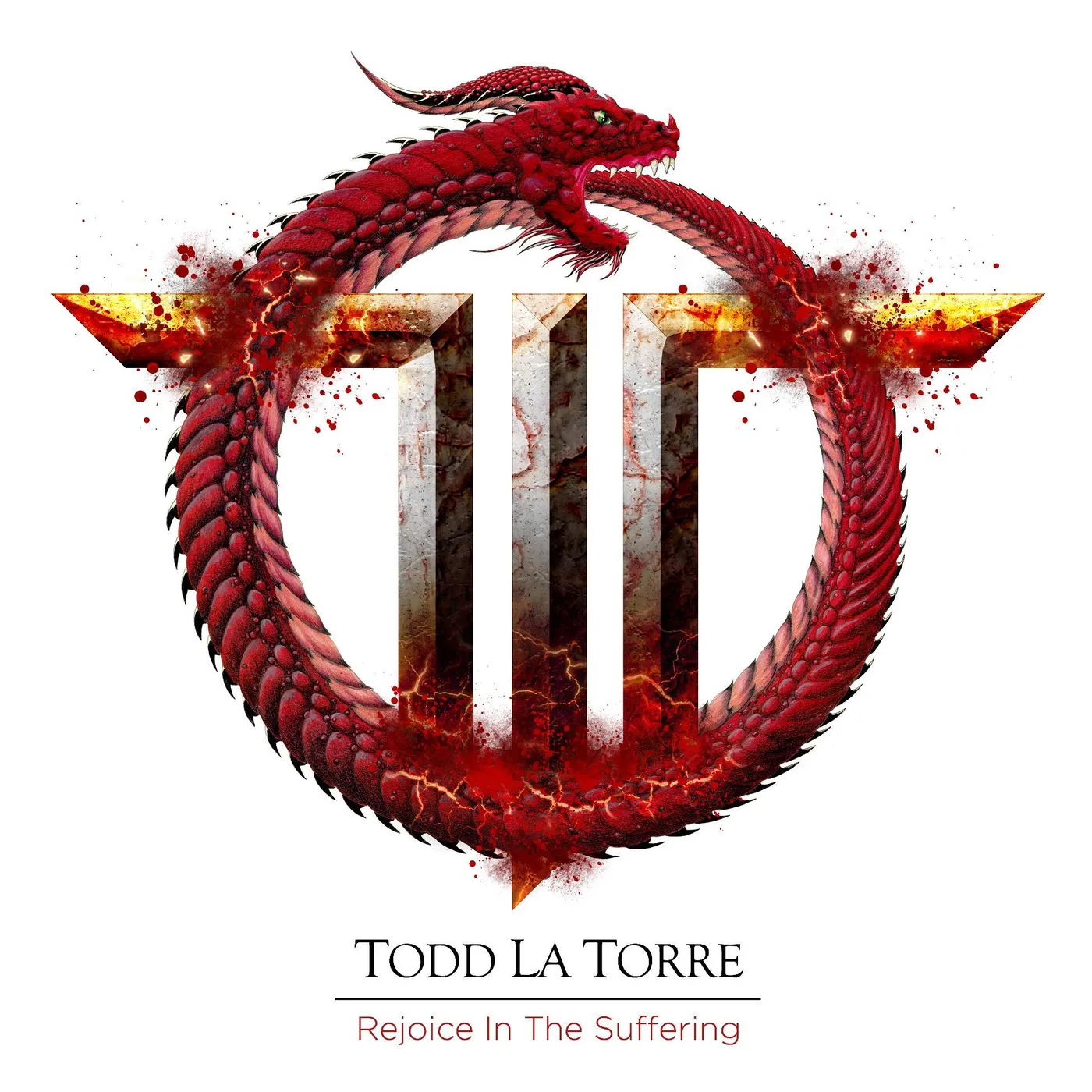 Todd La Torre LP - Rejoice In The Suffering (White & Red Vinyl)