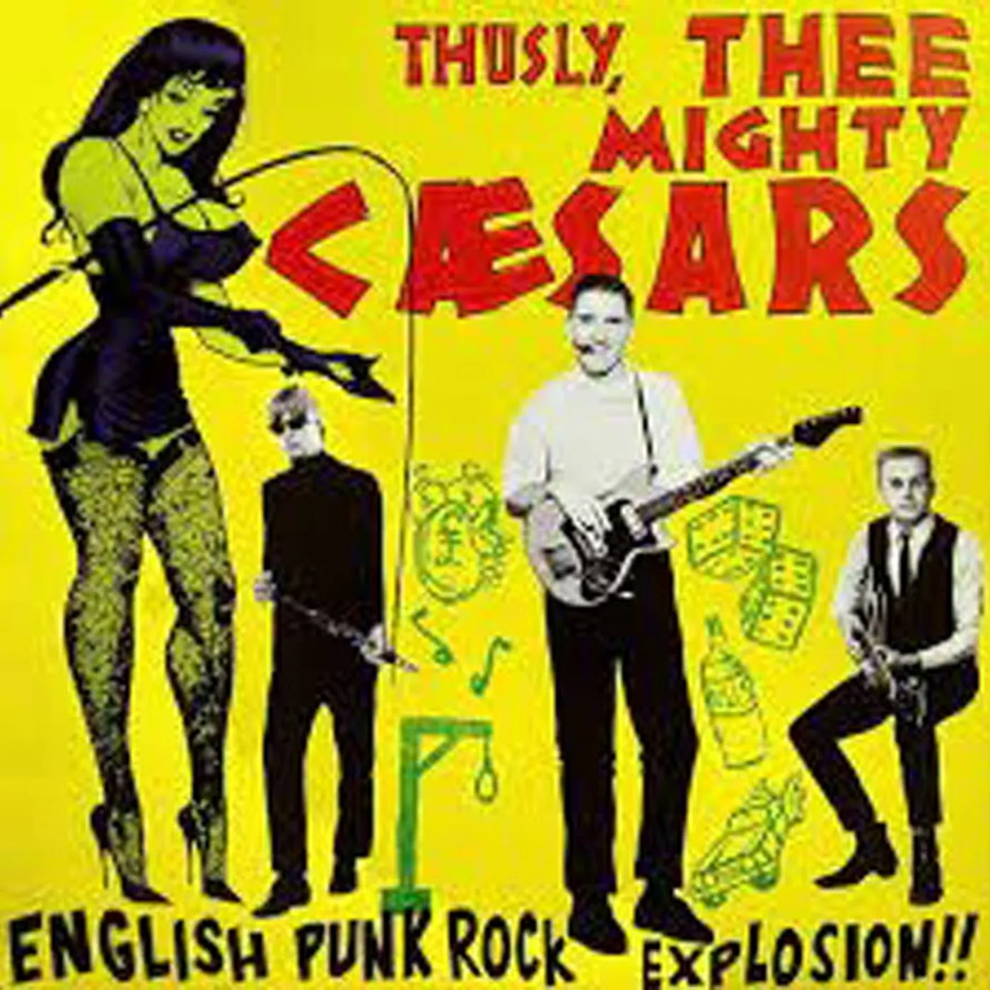 Thee Mighty Caesars LP - English Punk Rock Explosion (Vinyl)