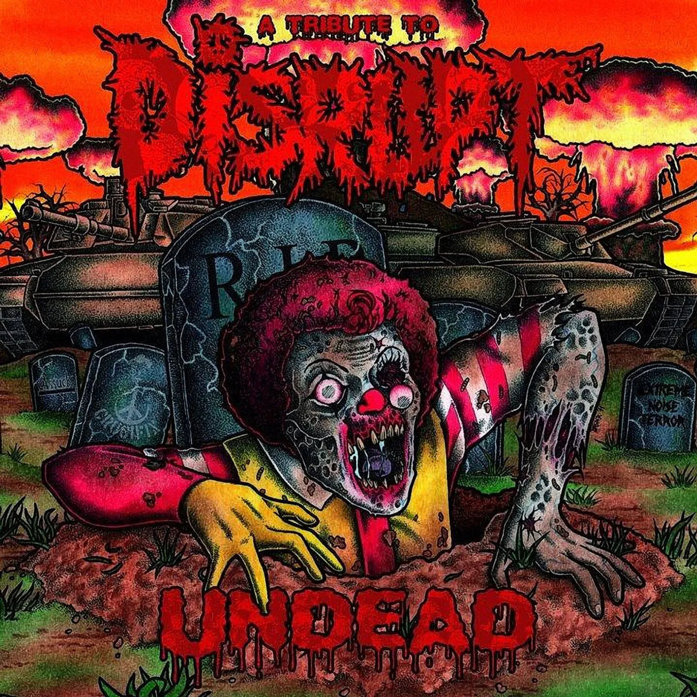 Various Artists LP - Undead - A Tribute To Disrupt (2Lp) (Vinyl)