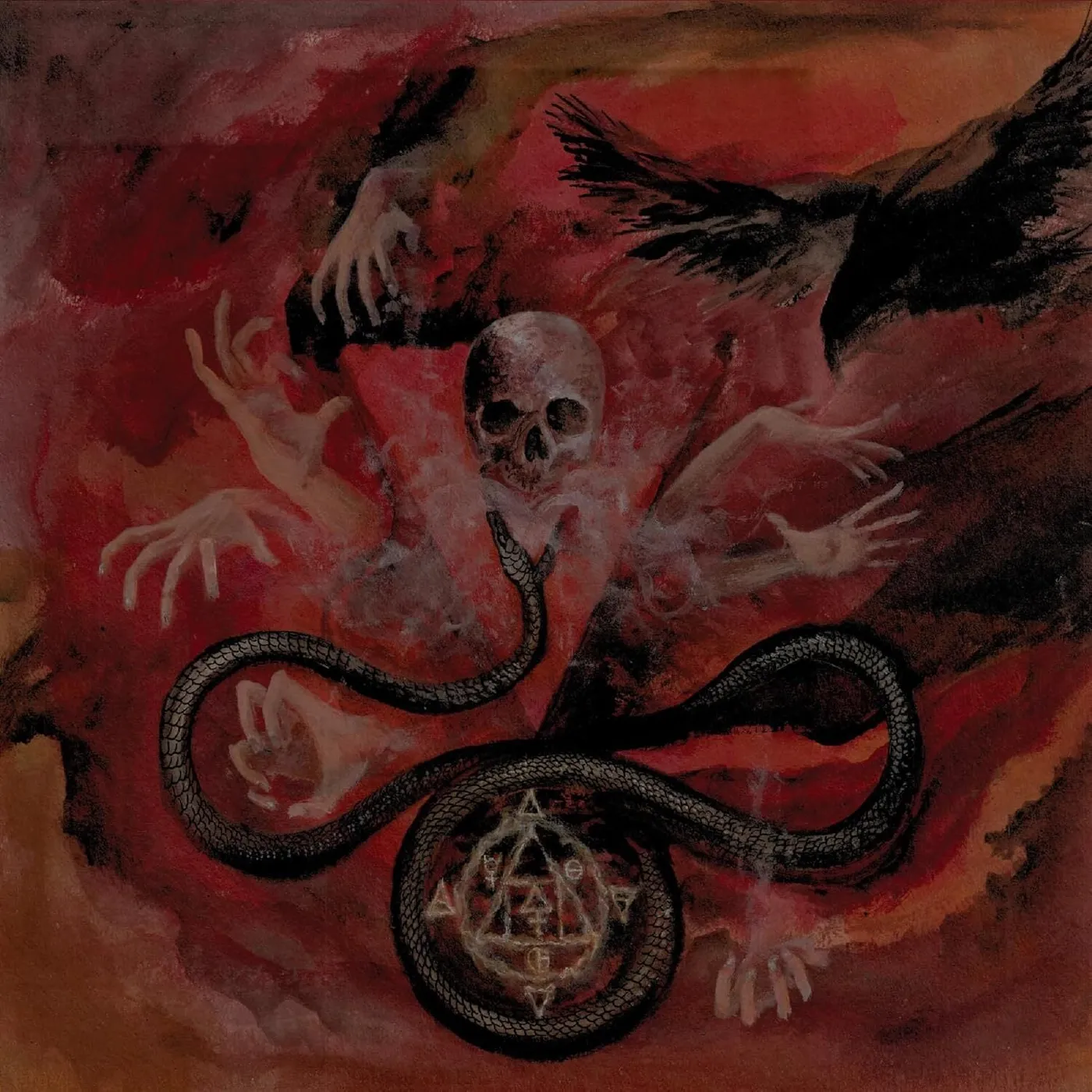 Voidwomb LP - Spiritual Apotheosis (Red With Black Splatters + 16 Pages Book)