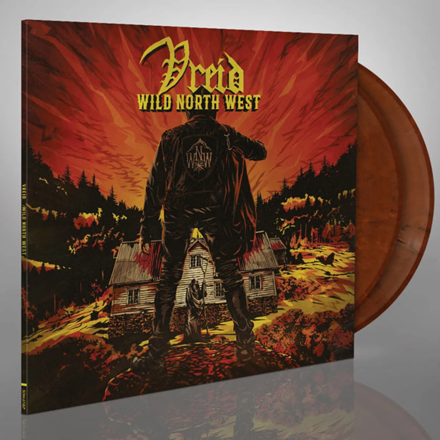 Vreid LP - Wild North West (Orange/Blk Marble Vinyl)