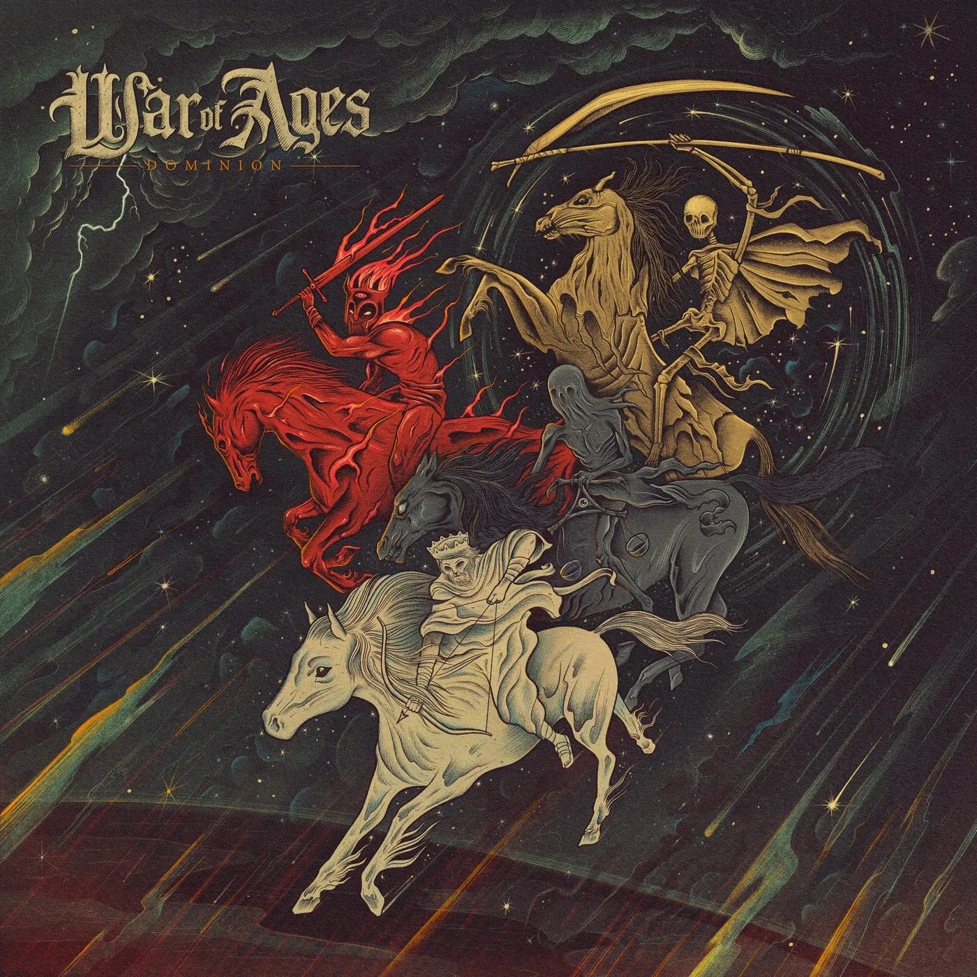 War Of Ages LP - Dominion (Apocalyptic Splatter Vinyl)