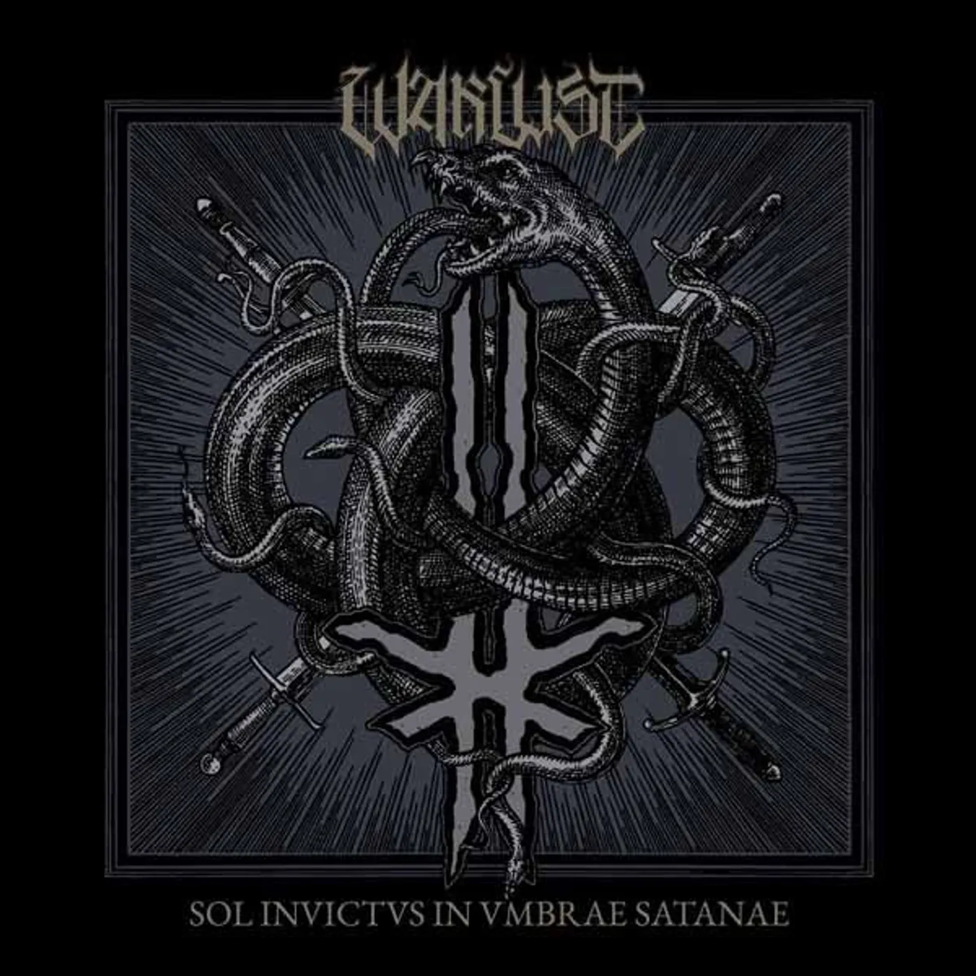 Warlust LP - Sol Invictvs In Vmbrae Satanae (Vinyl)