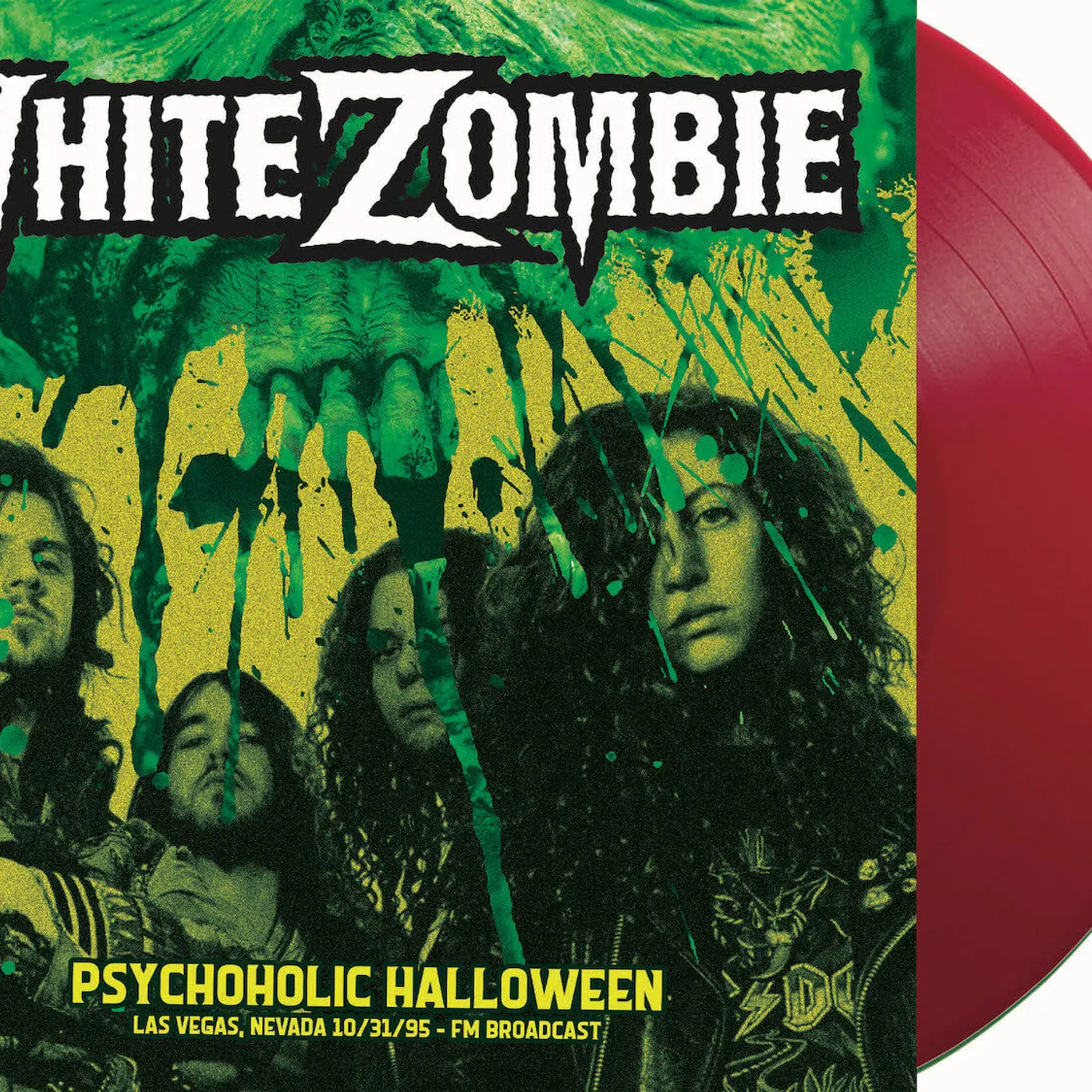 White Zombie LP - Psychoholic  Halloween - Las Vegas, Nevada 10/31/95 - Fm Broadcast (Green Vinyl)