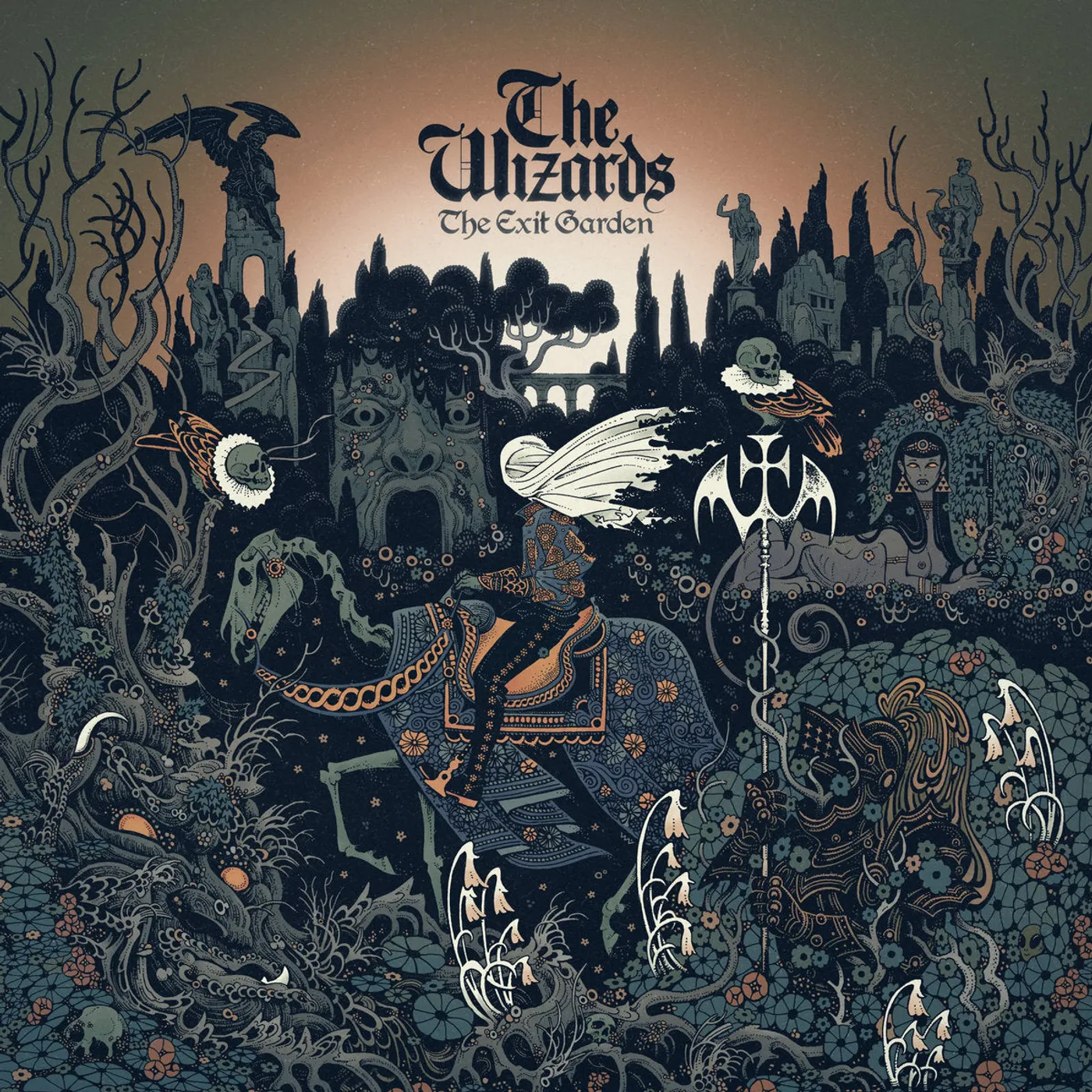 Wizards, The LP - The Exit Garden (Orange Crush Vinyl)