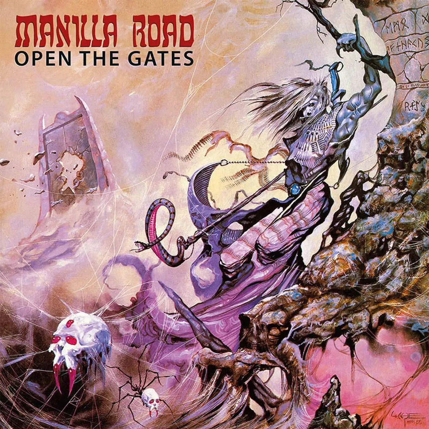 Manilla Road LP - Open The Gates (Vinyl)