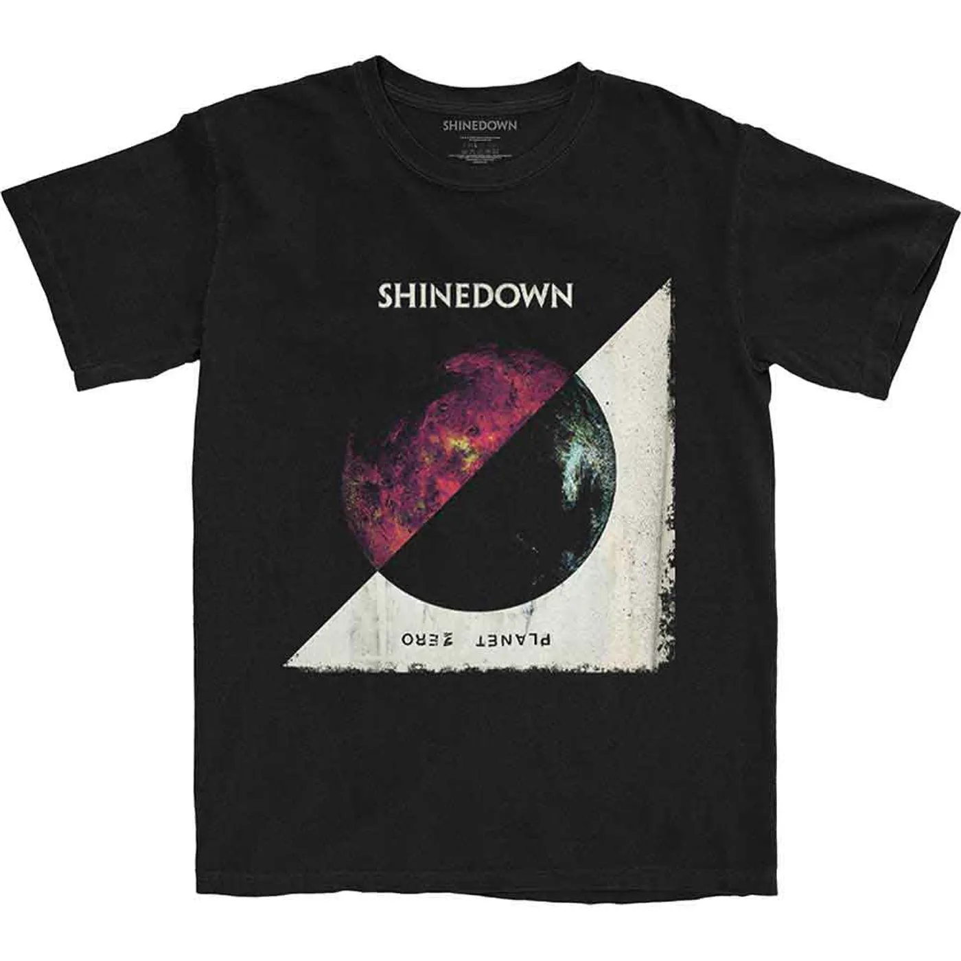 Shinedown T Shirt - Planet Zero Album