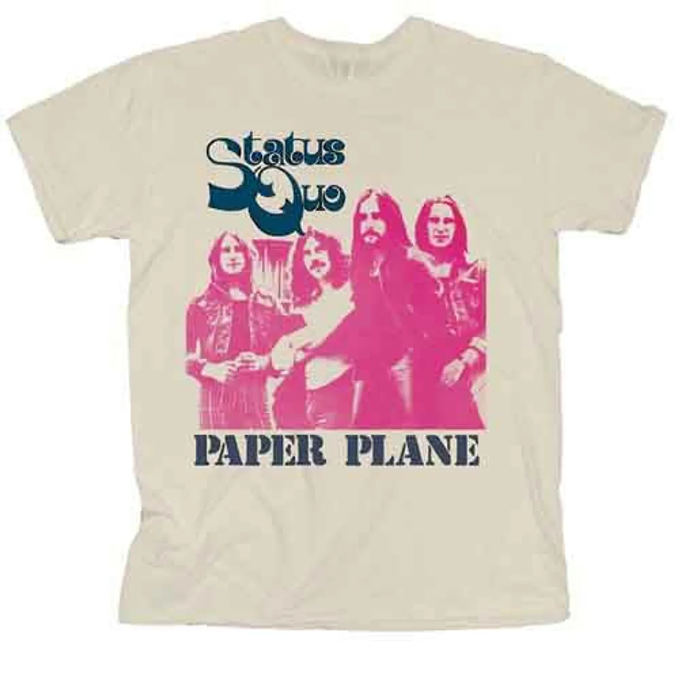 Status Quo T Shirt - Paper Plane