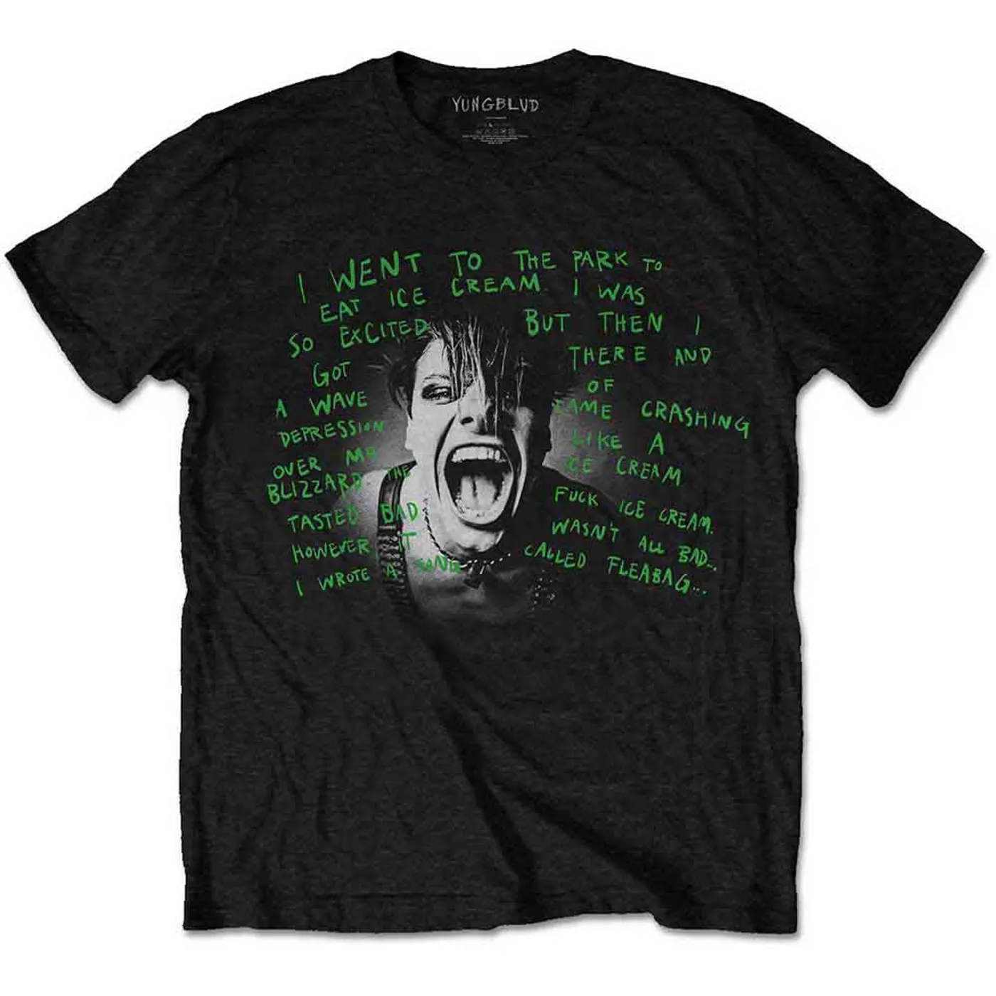 Yungblud T Shirt - Lyric Photo