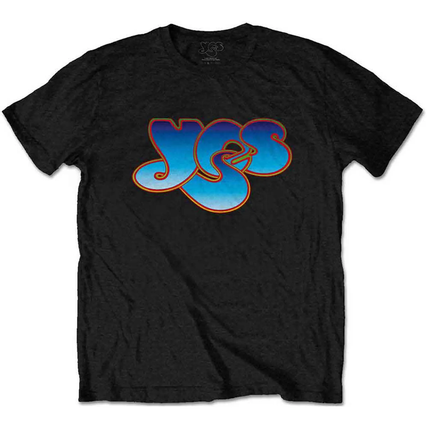 Yes T Shirt - Classic Blue Logo