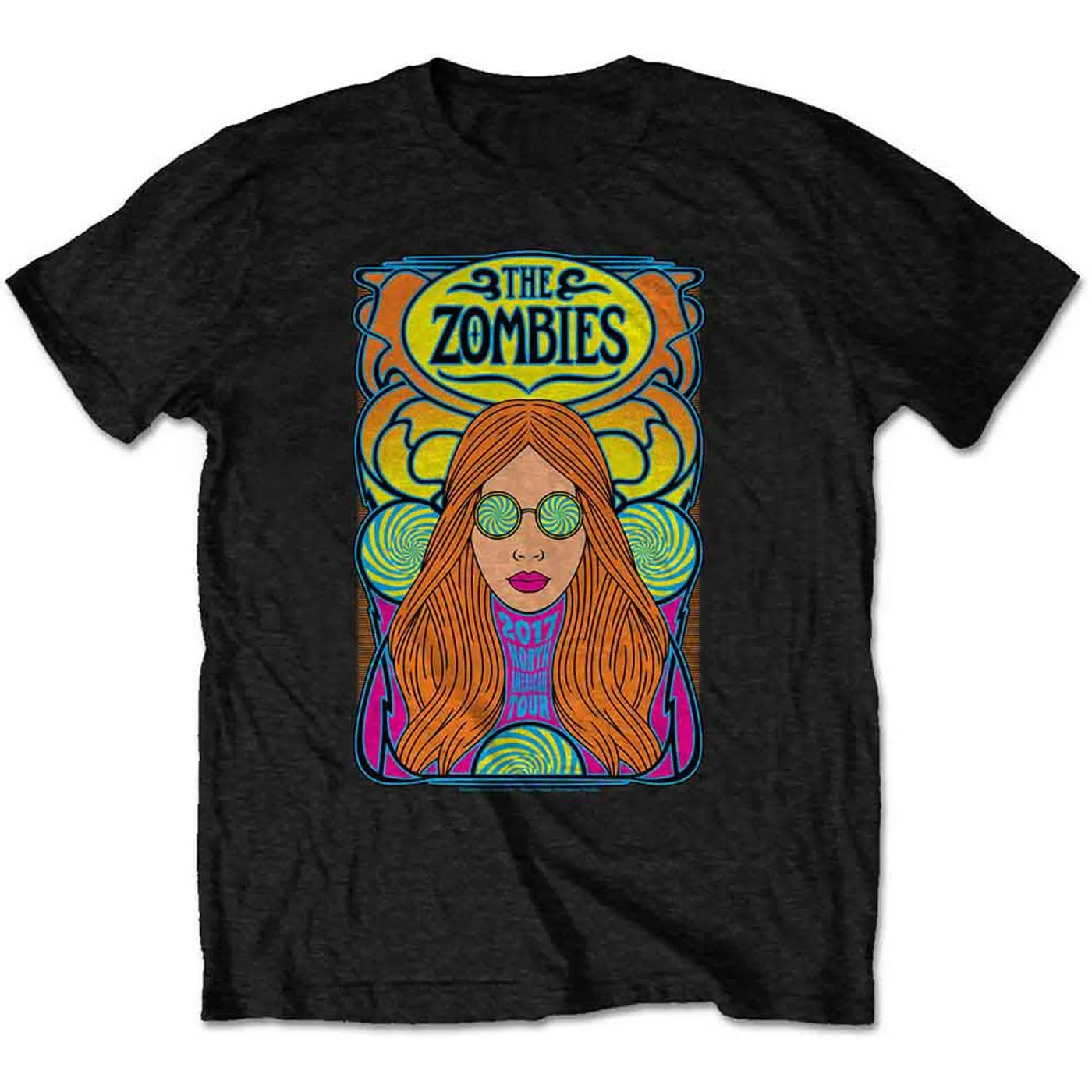 The Zombies T Shirt - North American Tour