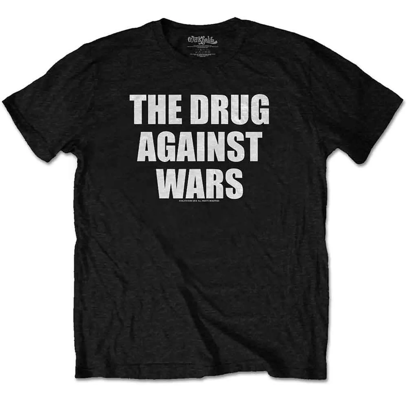 Wiz Khalifa T Shirt - Drug Against Wars