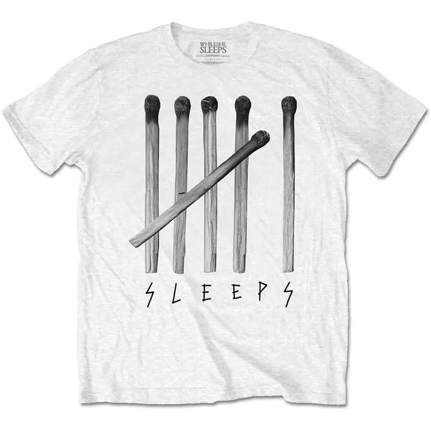 While She Sleeps T Shirt - Matches