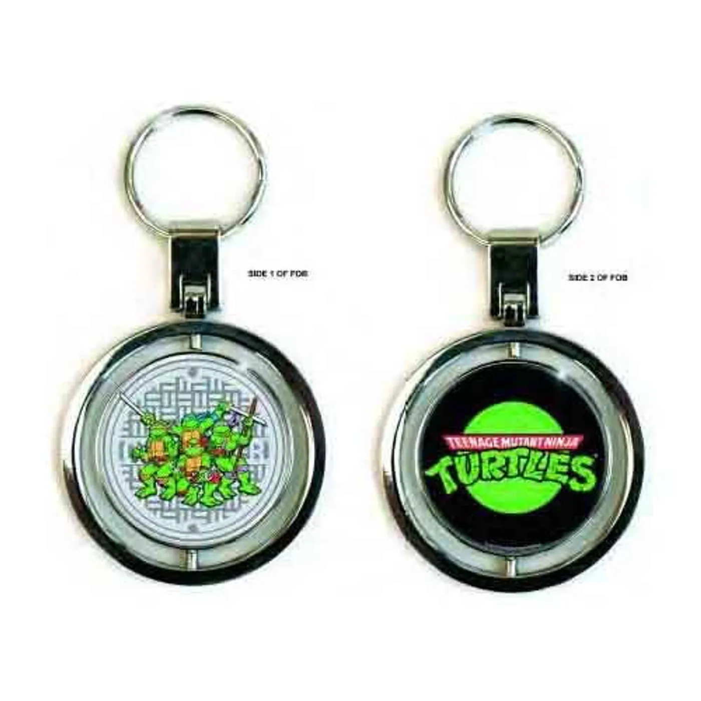 Teenage Mutant Ninja Turtles Spinner Keychains - TMNT