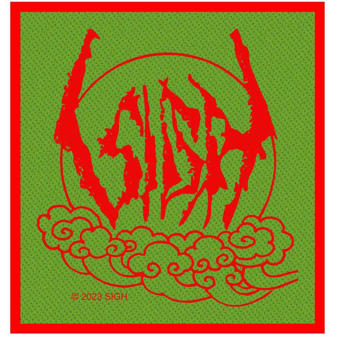 Sigh Patches - Woven Sew On - Logo