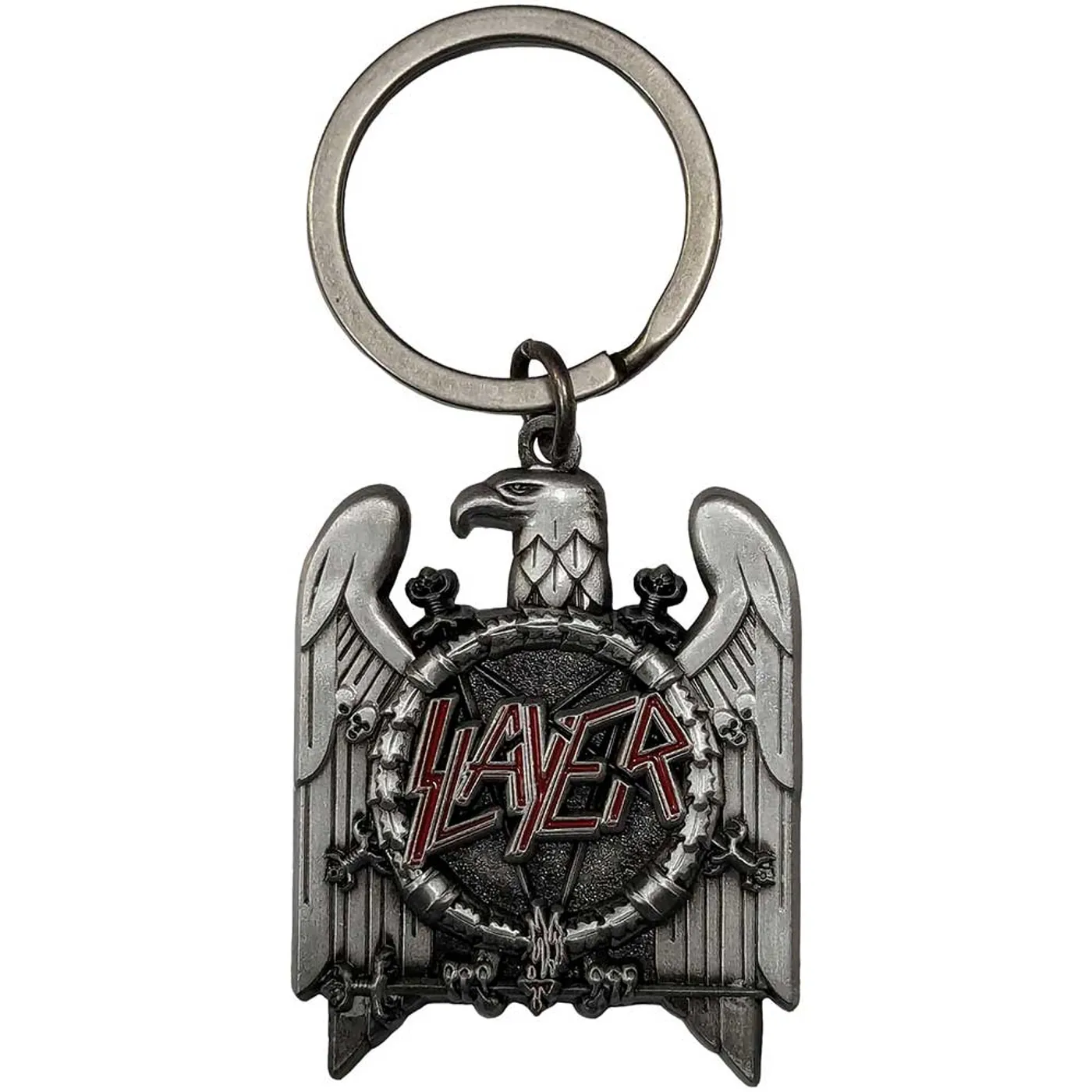 Slayer Standard Keychains - Silver Eagle v2