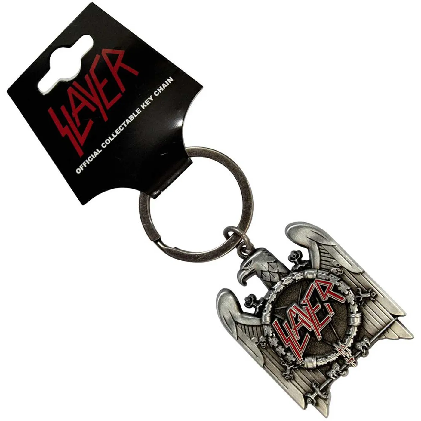 Slayer Standard Keychains - Silver Eagle v2