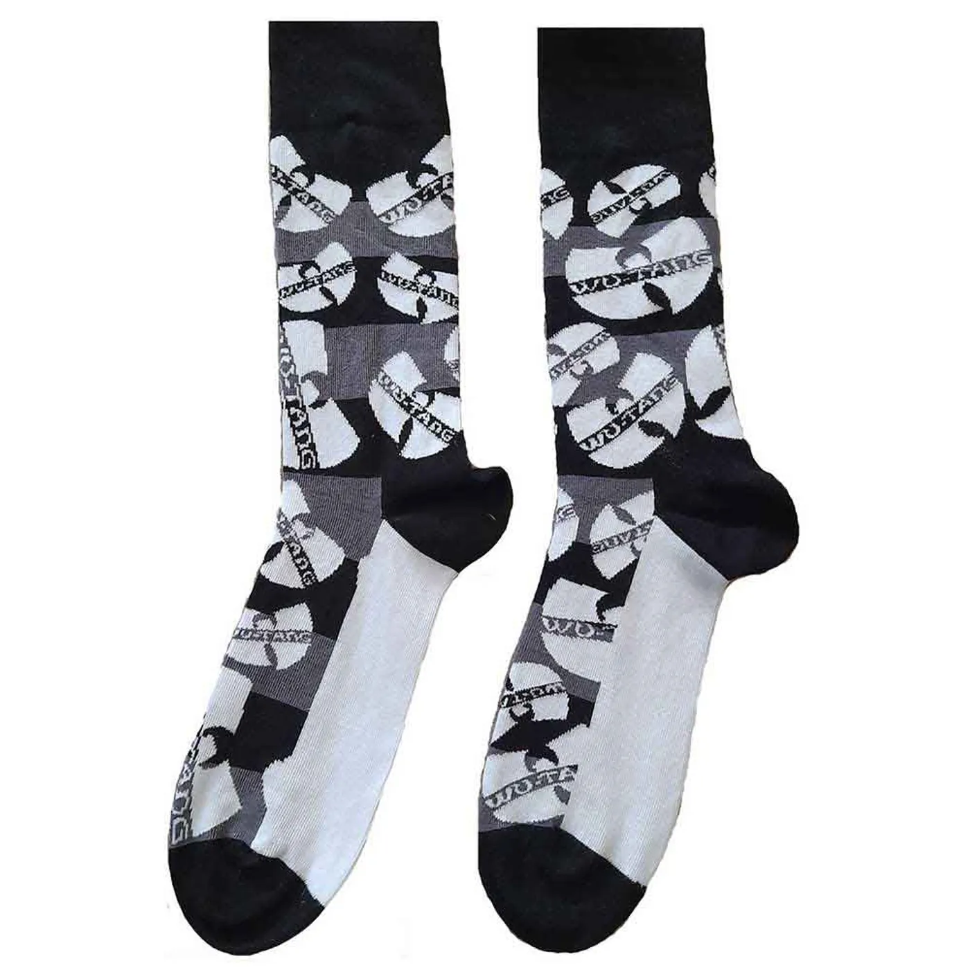 Wu-Tang Clan Socks - Logos Monochrome