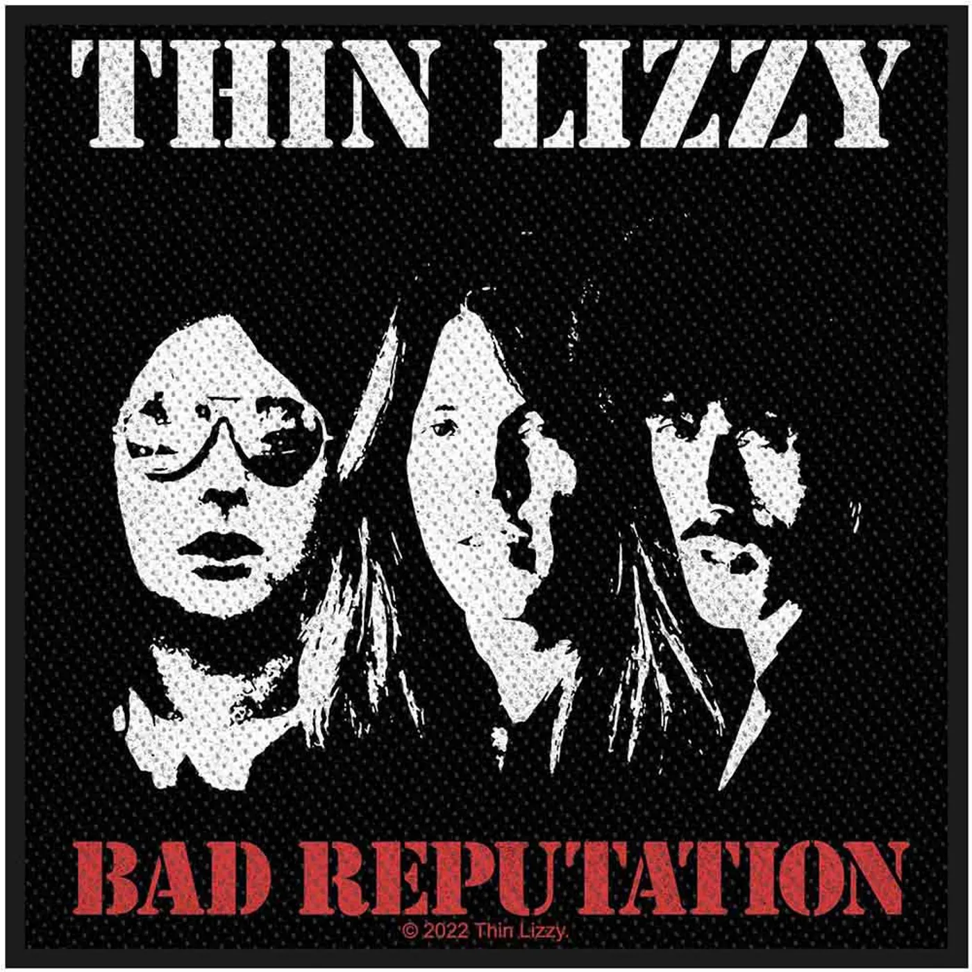 Thin Lizzy Patches - Woven Sew On - Bad Reputation