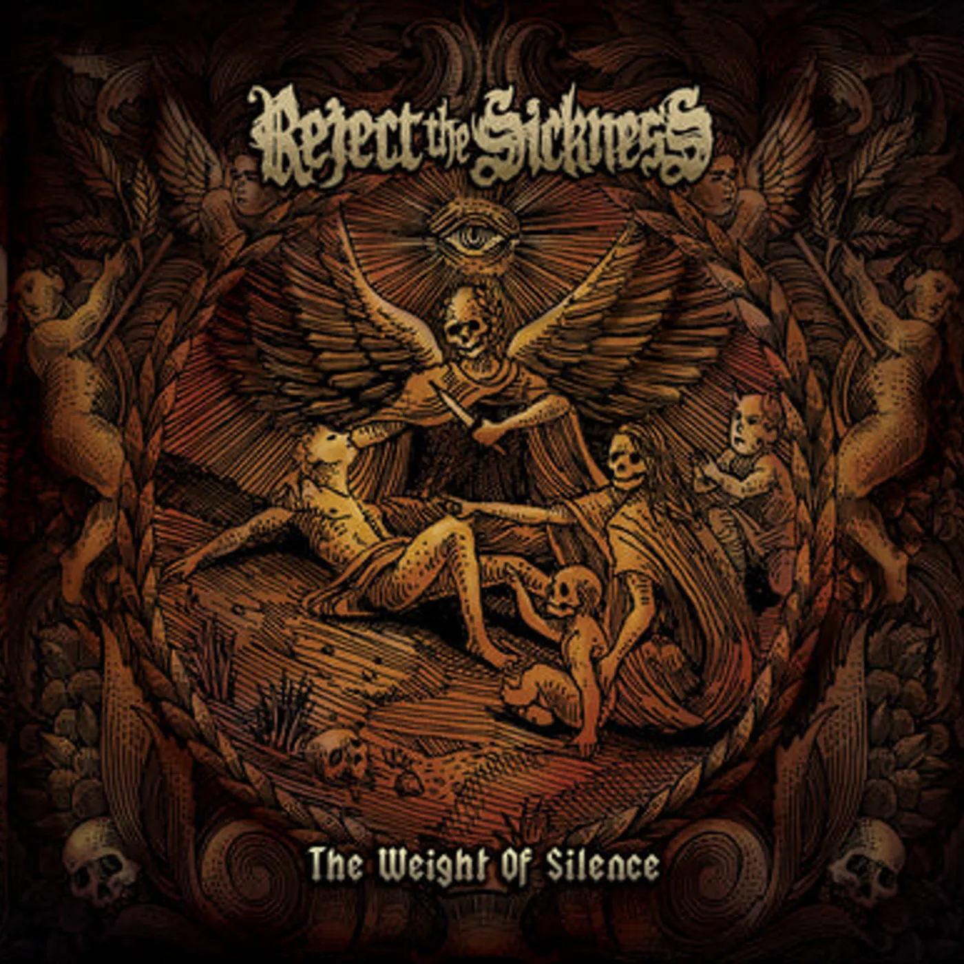Reject The Sickness LP - The Weight Of Silence (Vinyl)