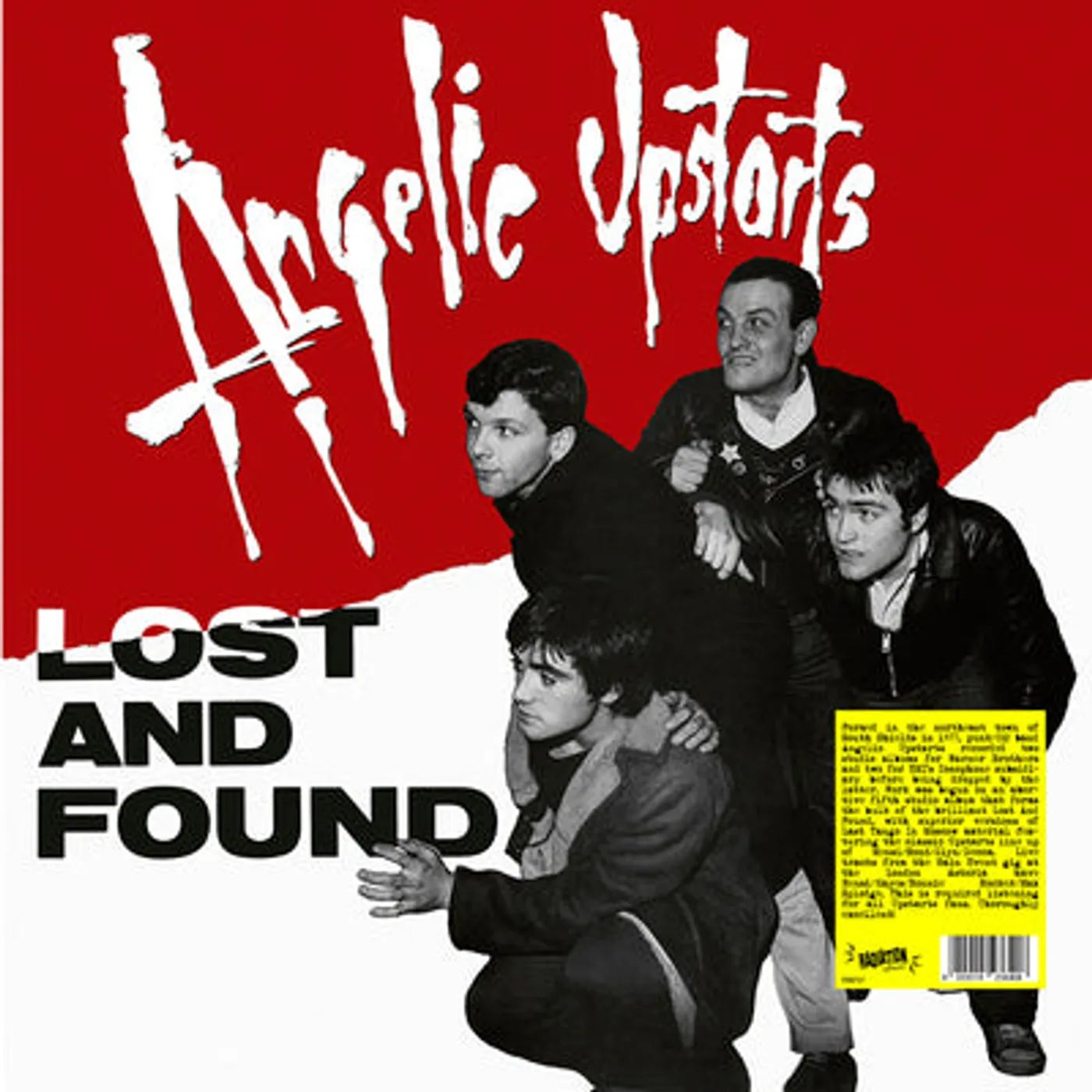 Angelic Upstarts LP - Lost and Found (Vinyl)