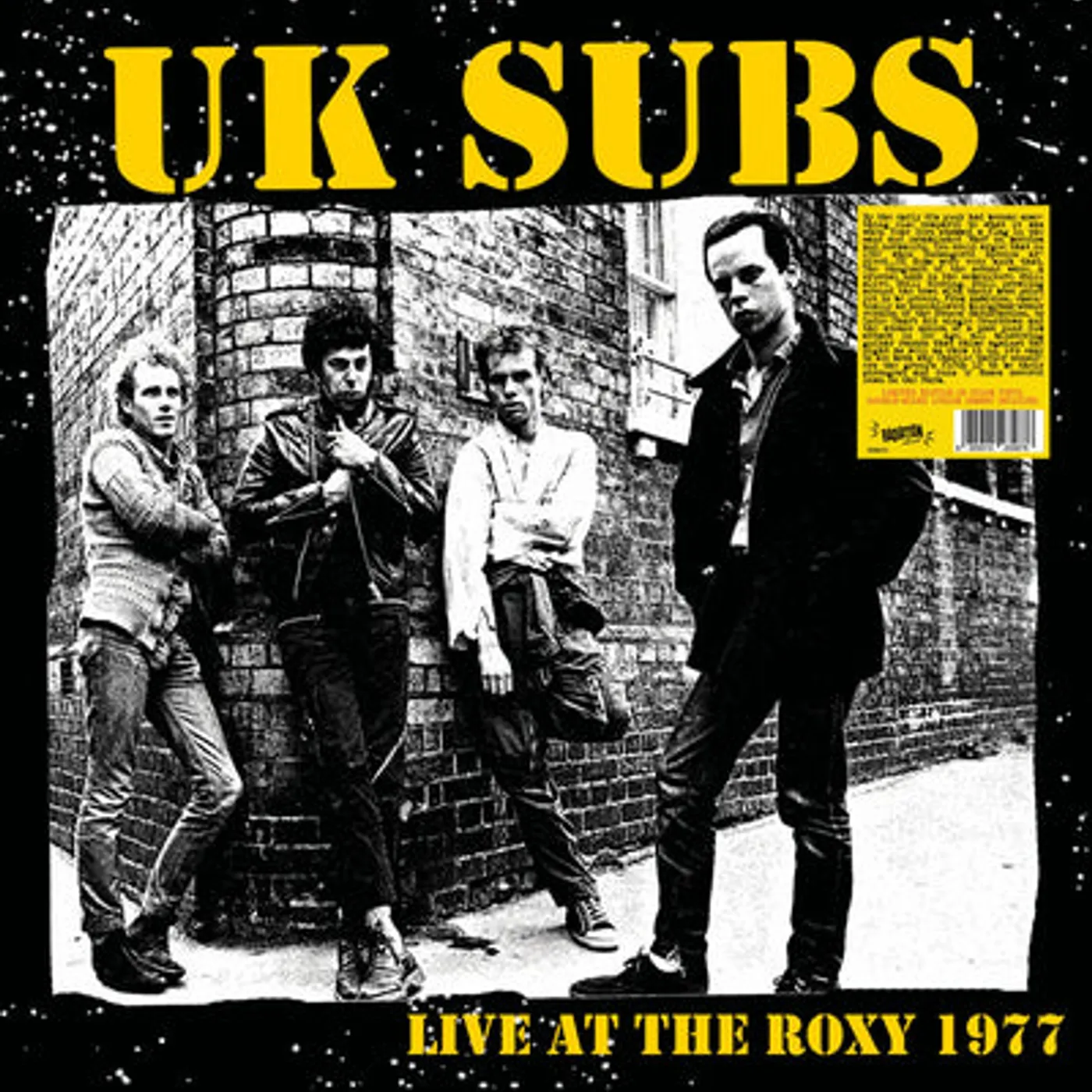 U.K. Subs LP - Live at the Roxy (Vinyl)